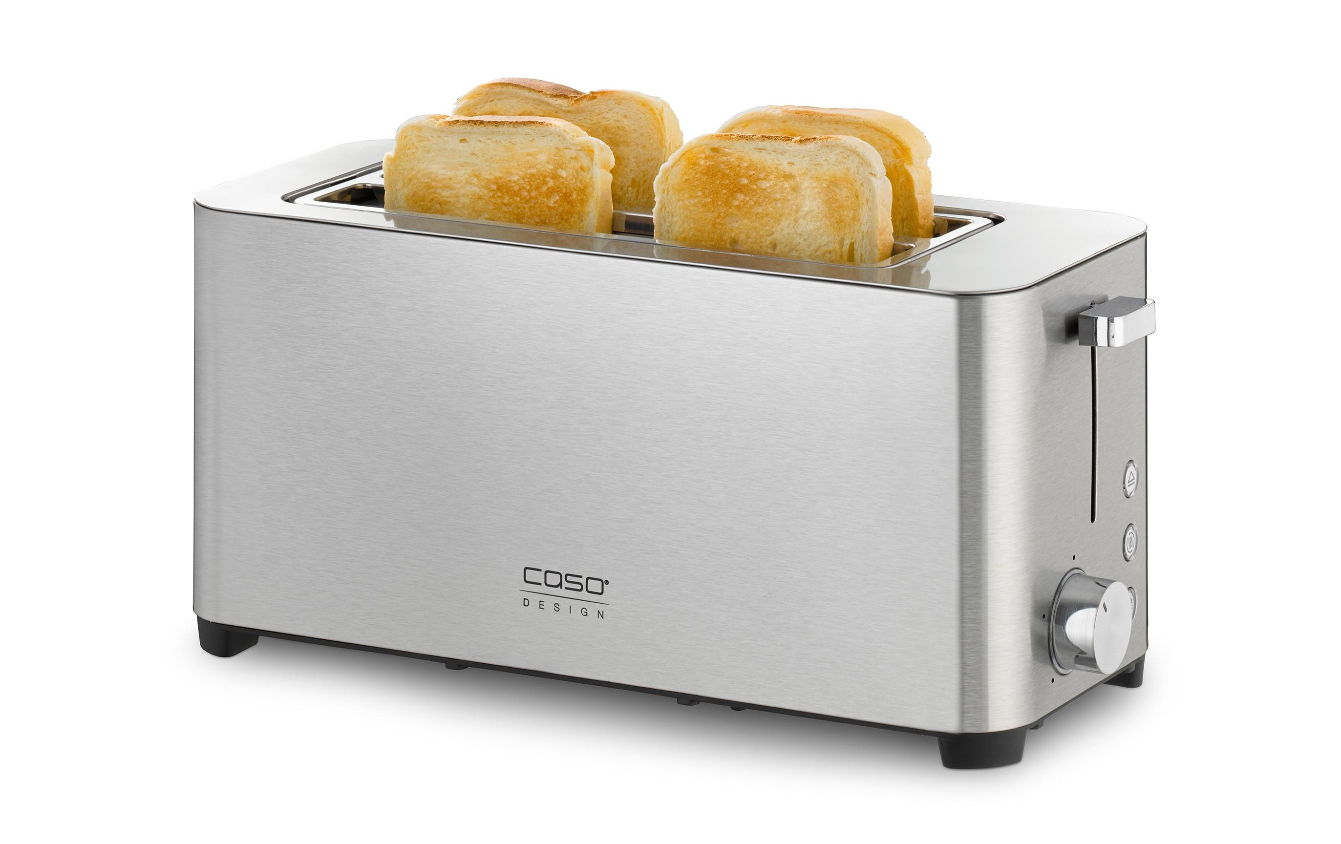 Caso Toaster Classico T4 Silber