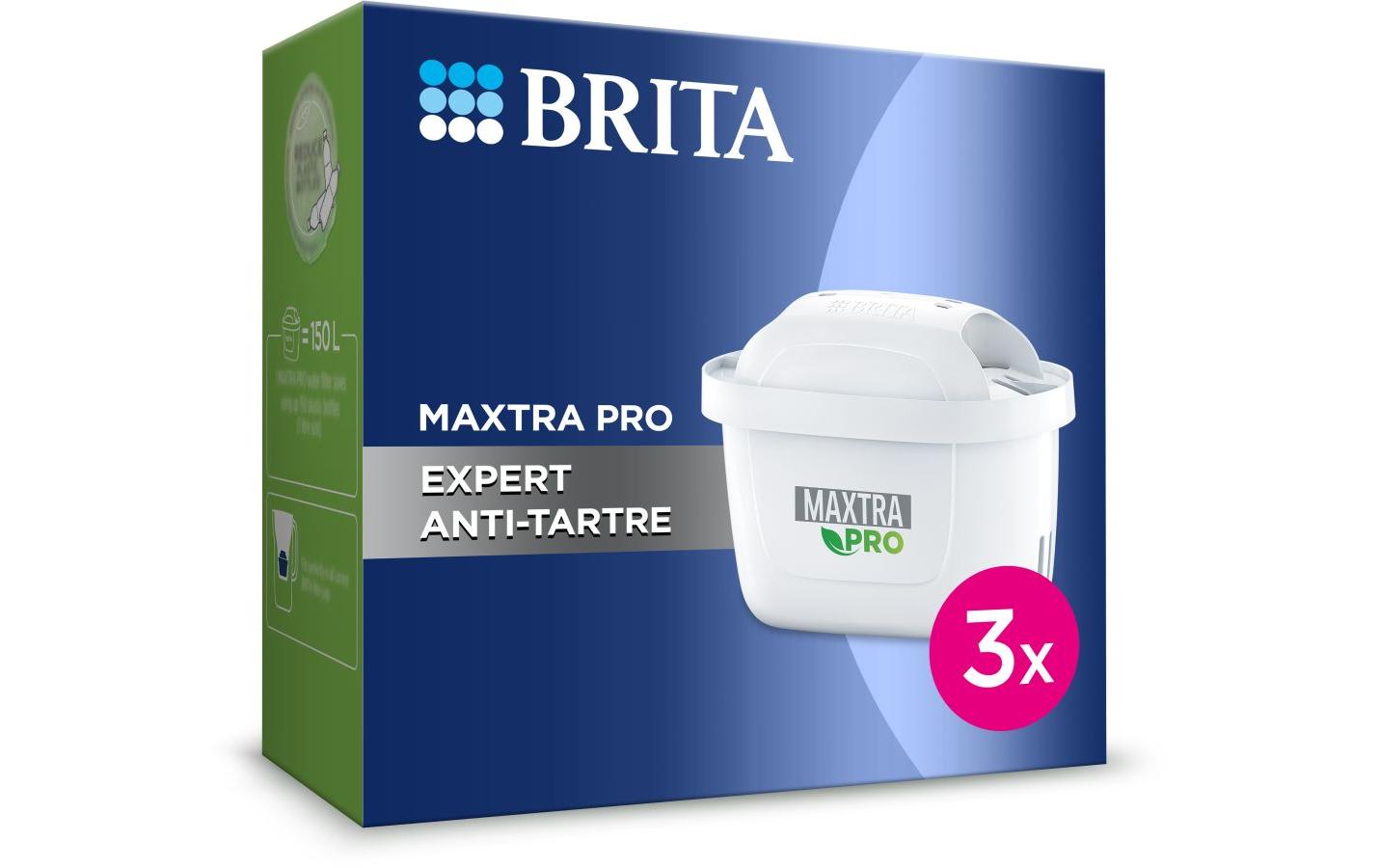 BRITA Wasserfilter Maxtra Pro Extra Kalkschutz, 3er Pack