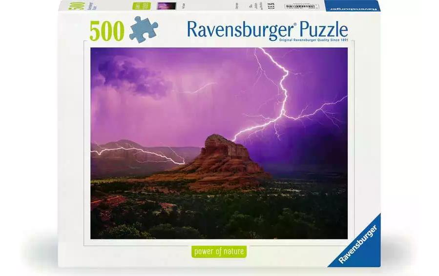 Ravensburger Puzzle Pinke Gewitterstimmung 500 Teile