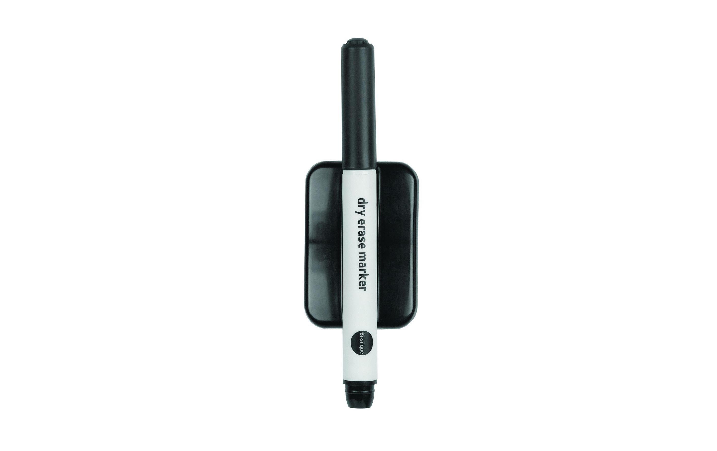 Bi-Office Whiteboard-Marker Drywide und Magnetic Eraser Schwarz