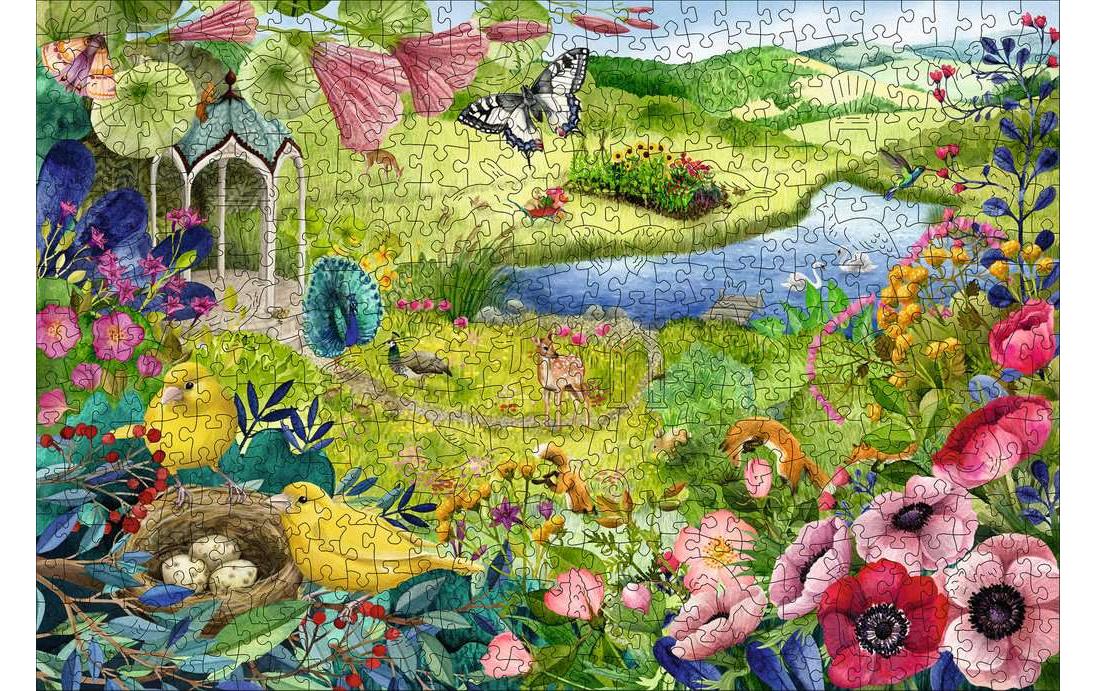 Ravensburger Holz-Puzzle Wilder Garten