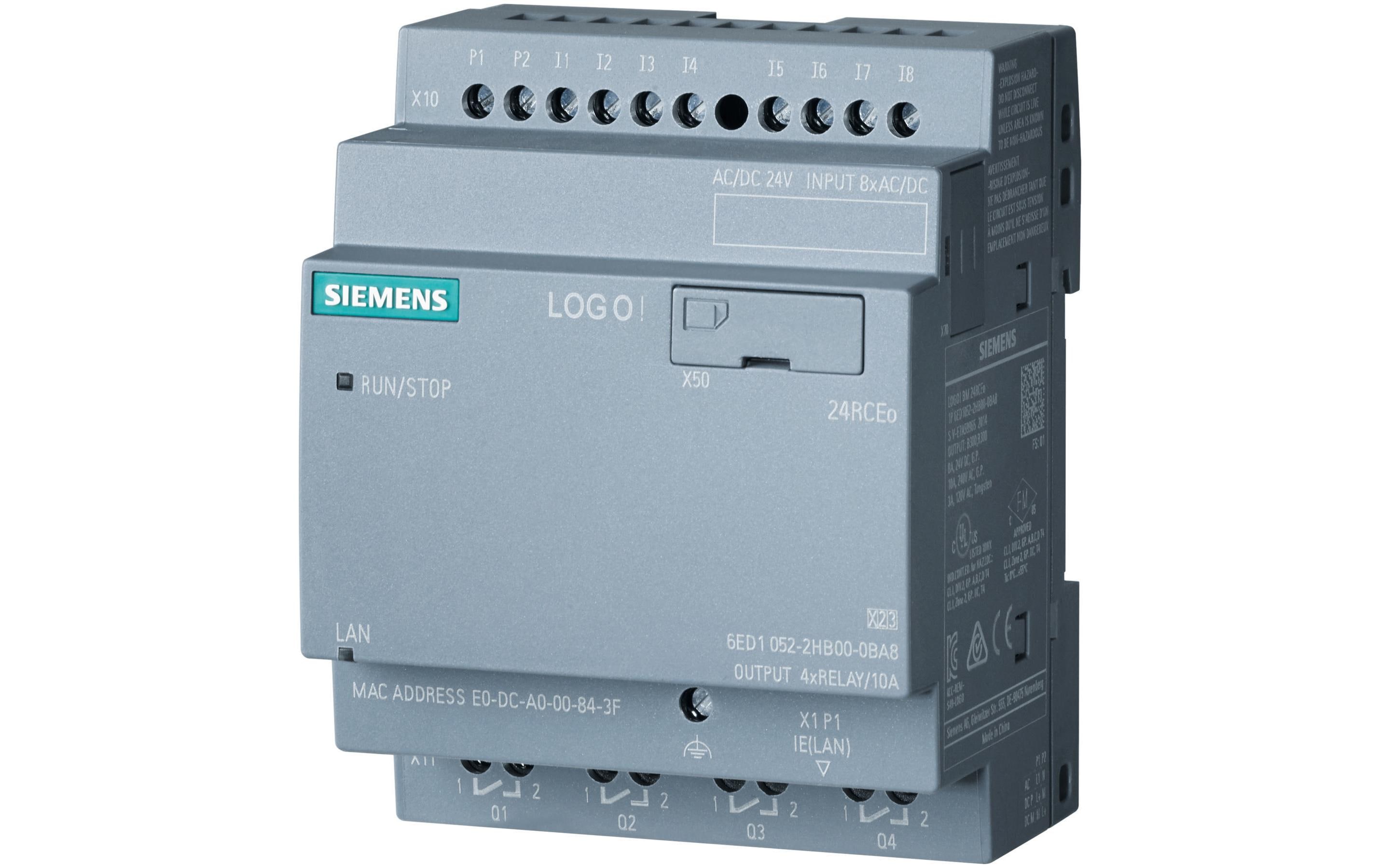 Siemens LOGO! 8.3 24RCEo (AC/DC) Grundgerät