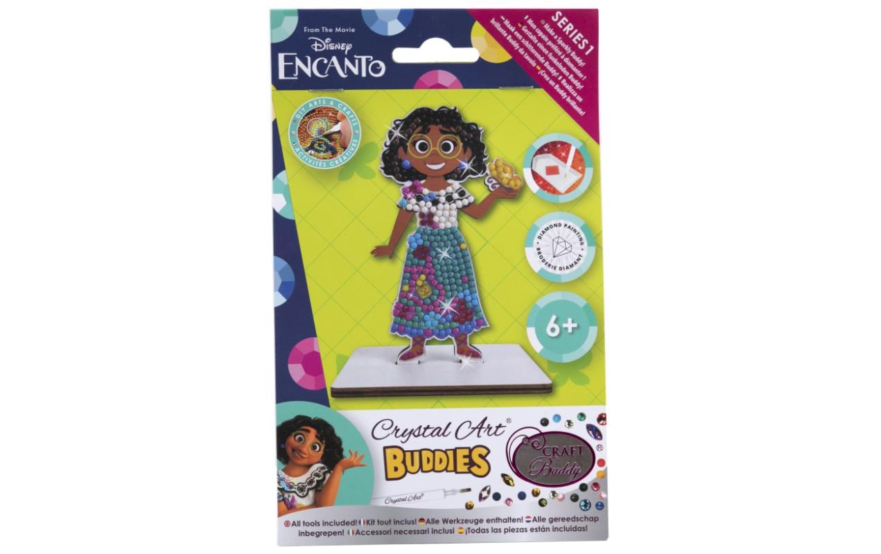 CRAFT Buddy Bastelset Crystal Art Buddies Mirabel Figur