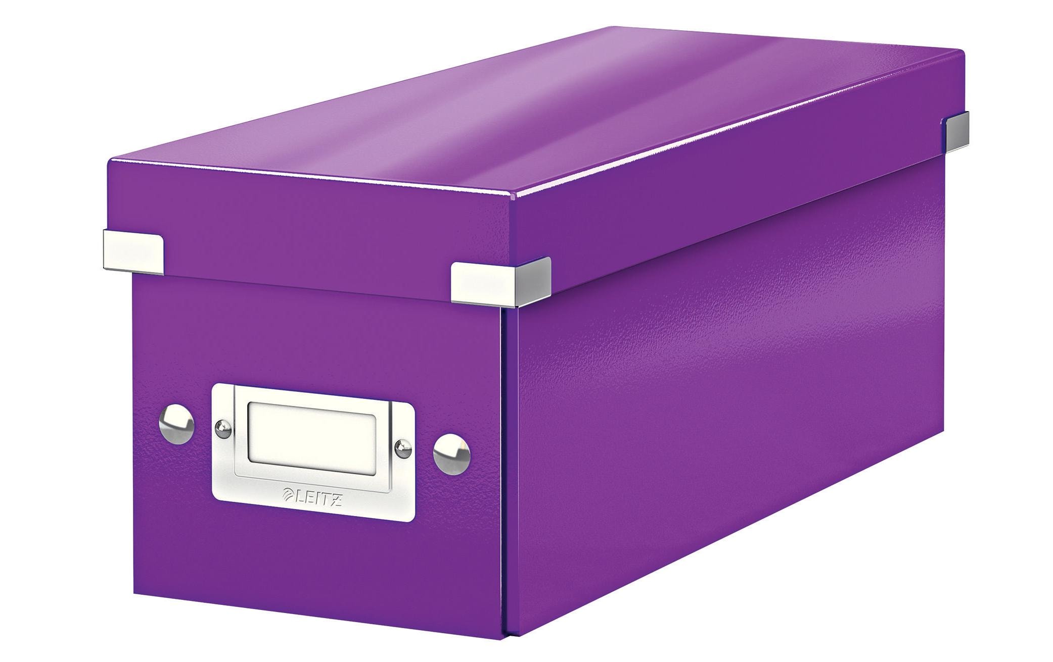 Leitz Aufbewahrungsbox Click&Store CD Violett