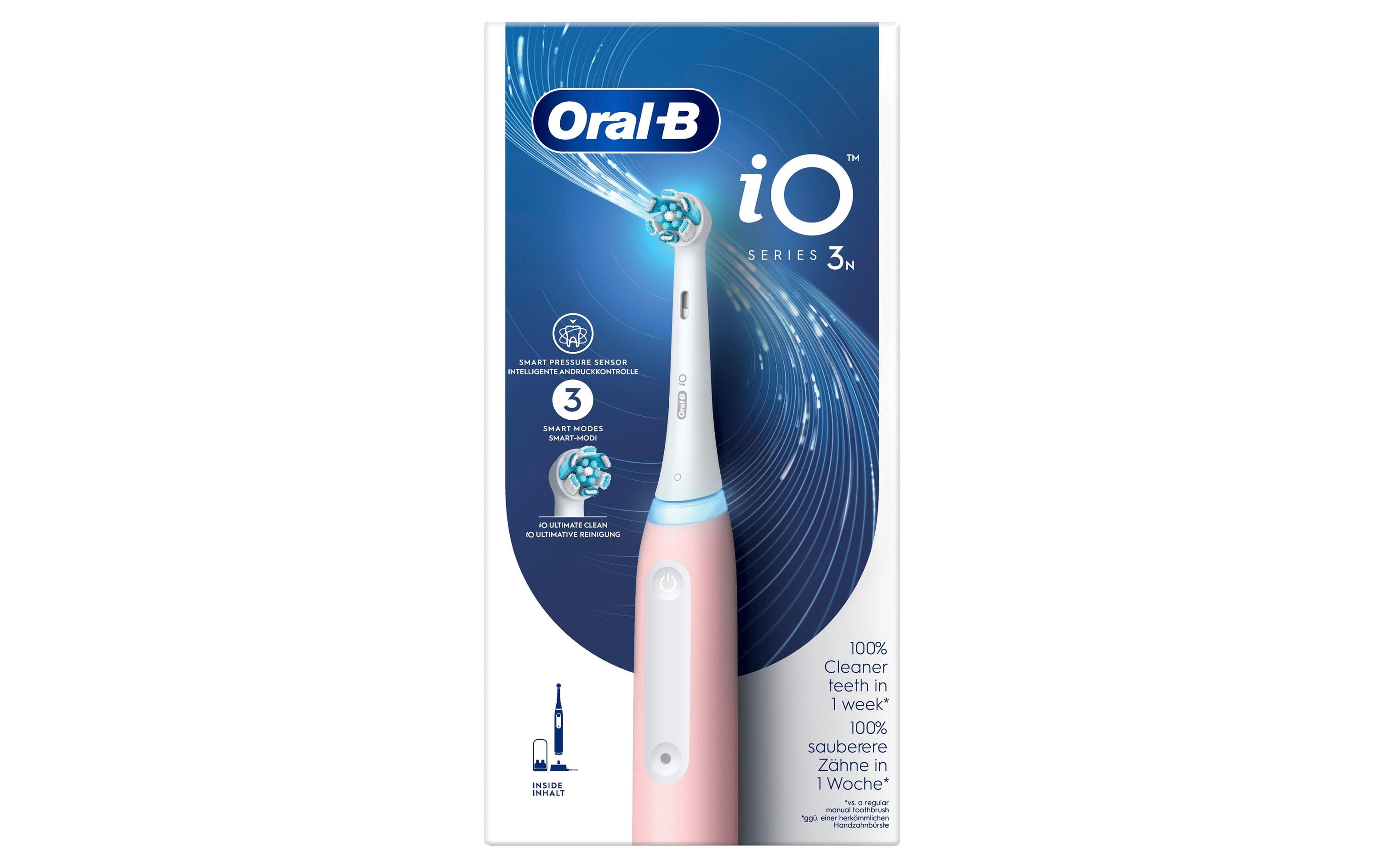 Oral-B Rotationszahnbürste iO Series 3 Blush Pink