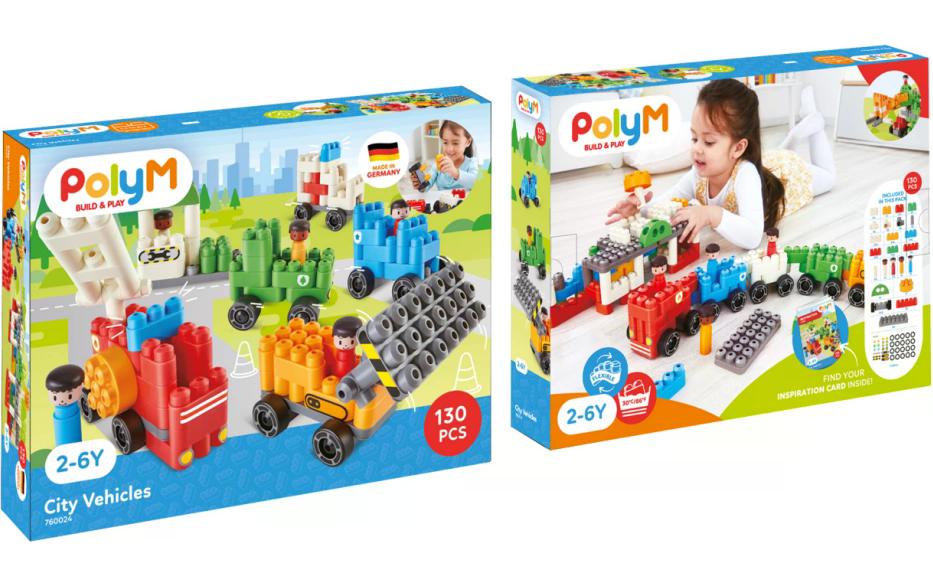 Hape Poly-M Stadt-Fahrzeuge