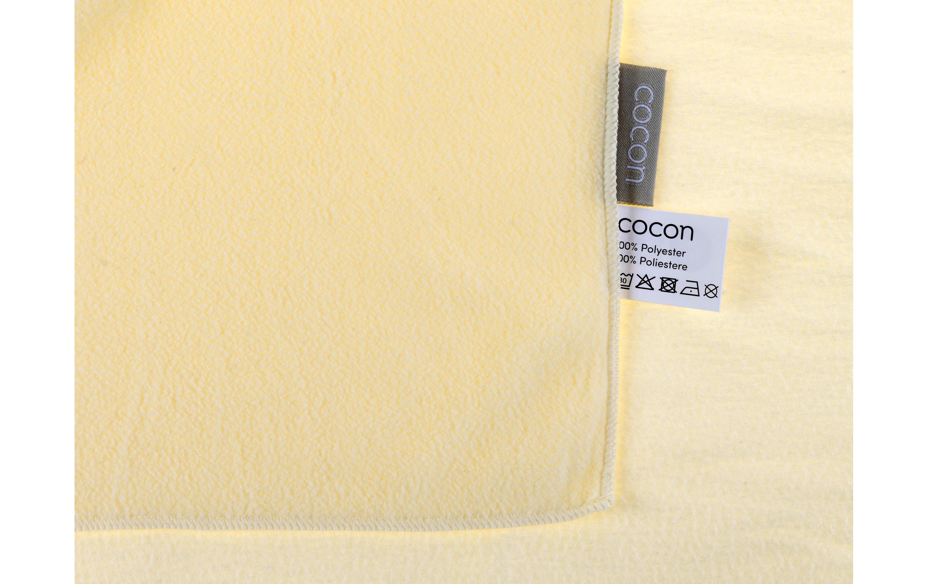 COCON Decke Fleece Polar 150 x 210 cm, Elfenbein