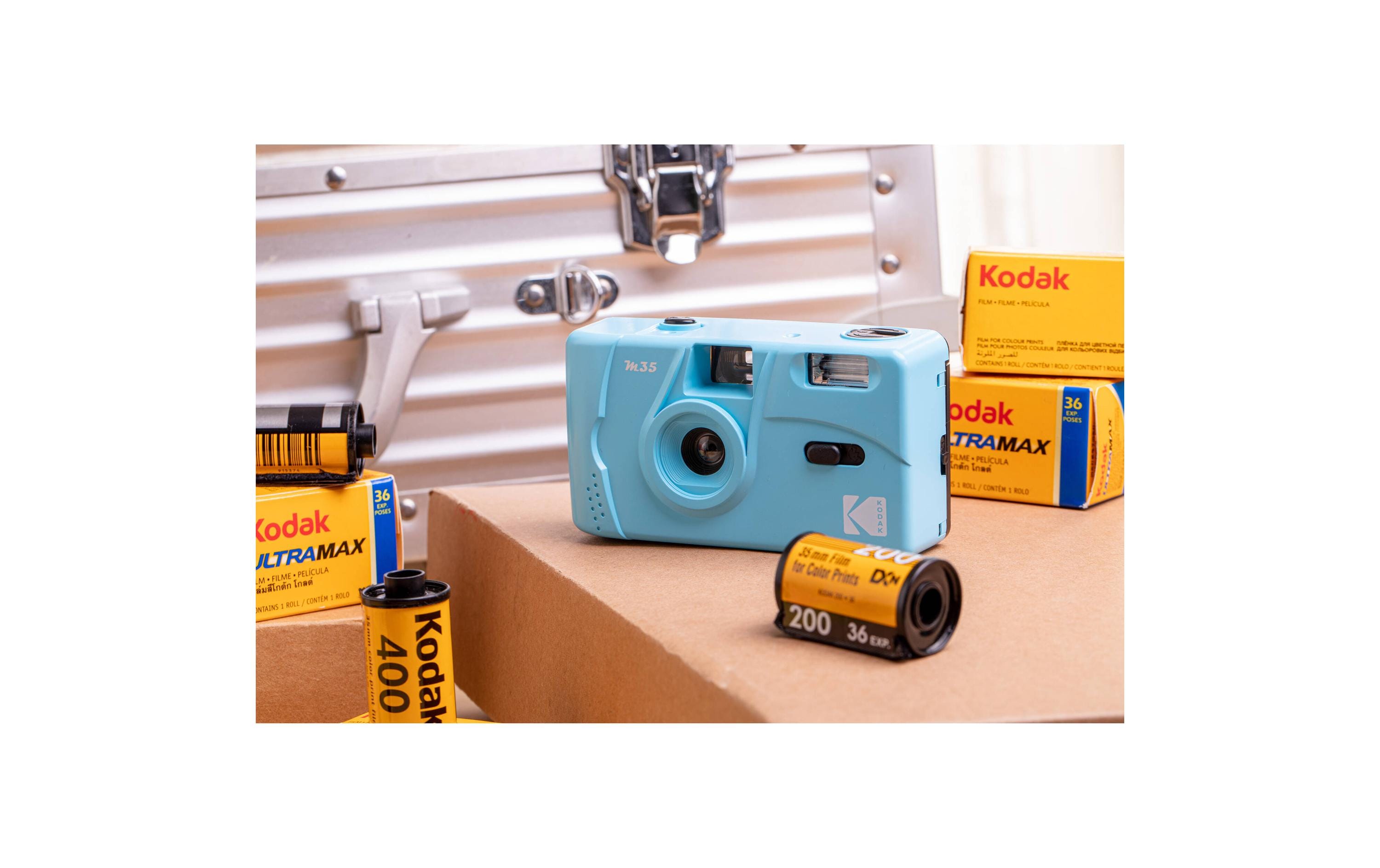 Kodak Analogkamera M35 – Blau