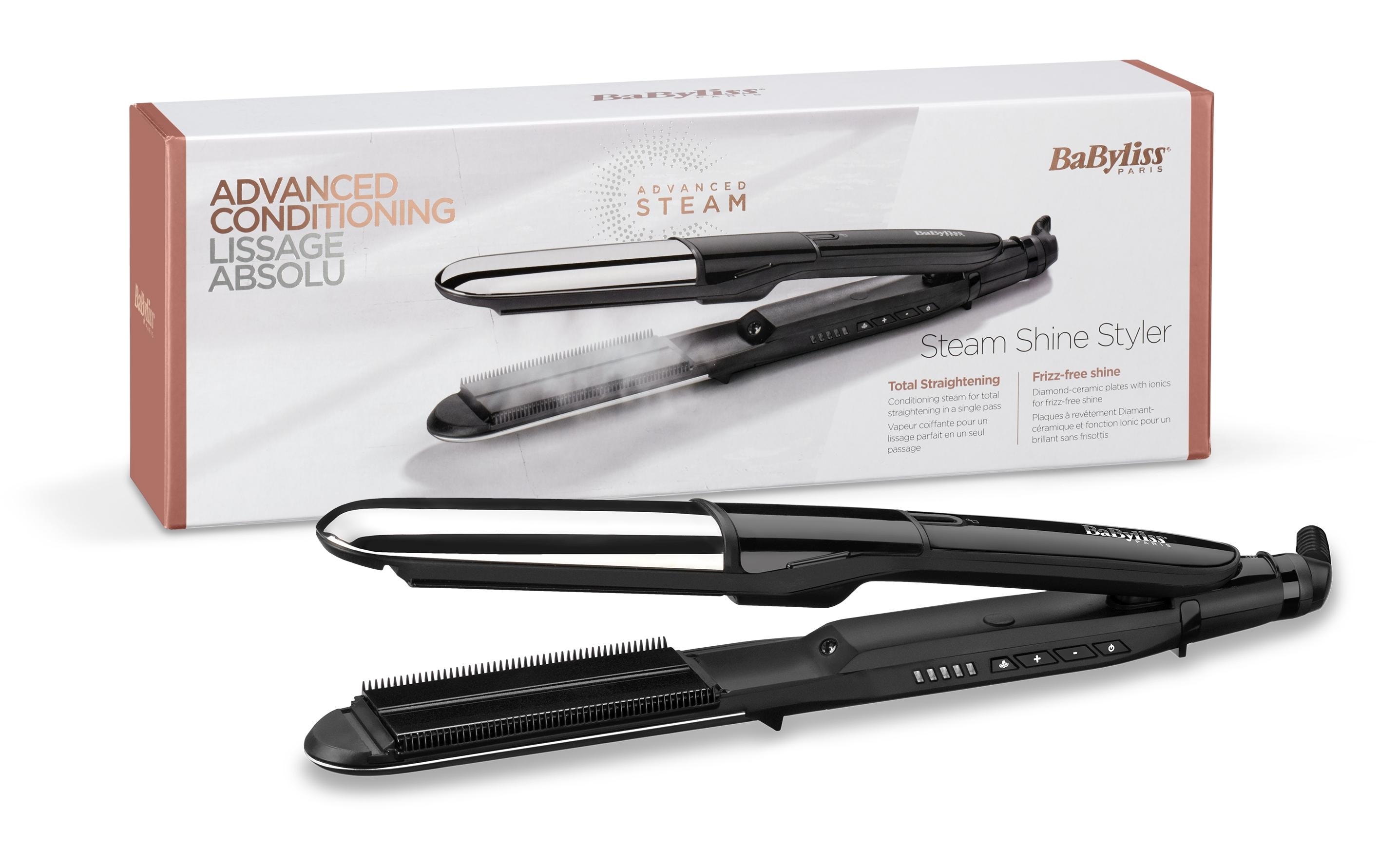 Babyliss Haarglätter Steam Shine Styler