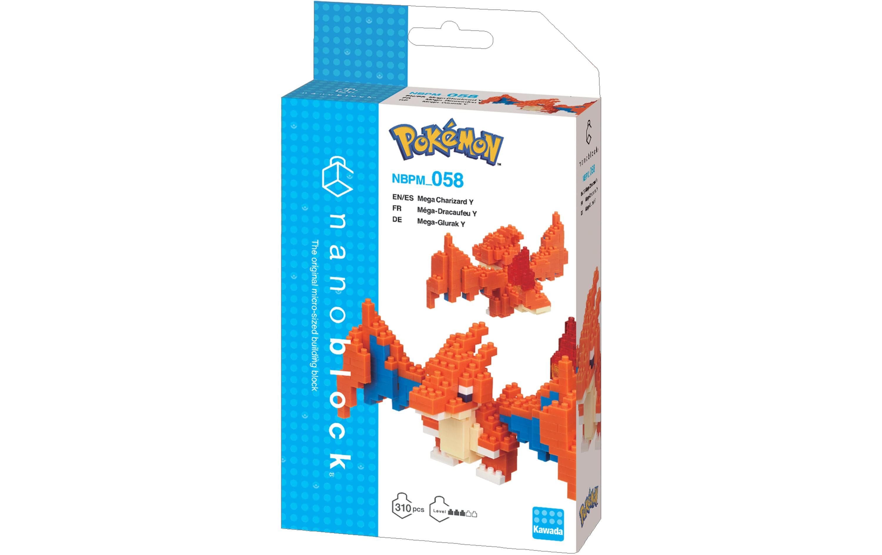 Nanoblock Pokémon Mega Charizard Y Level 3