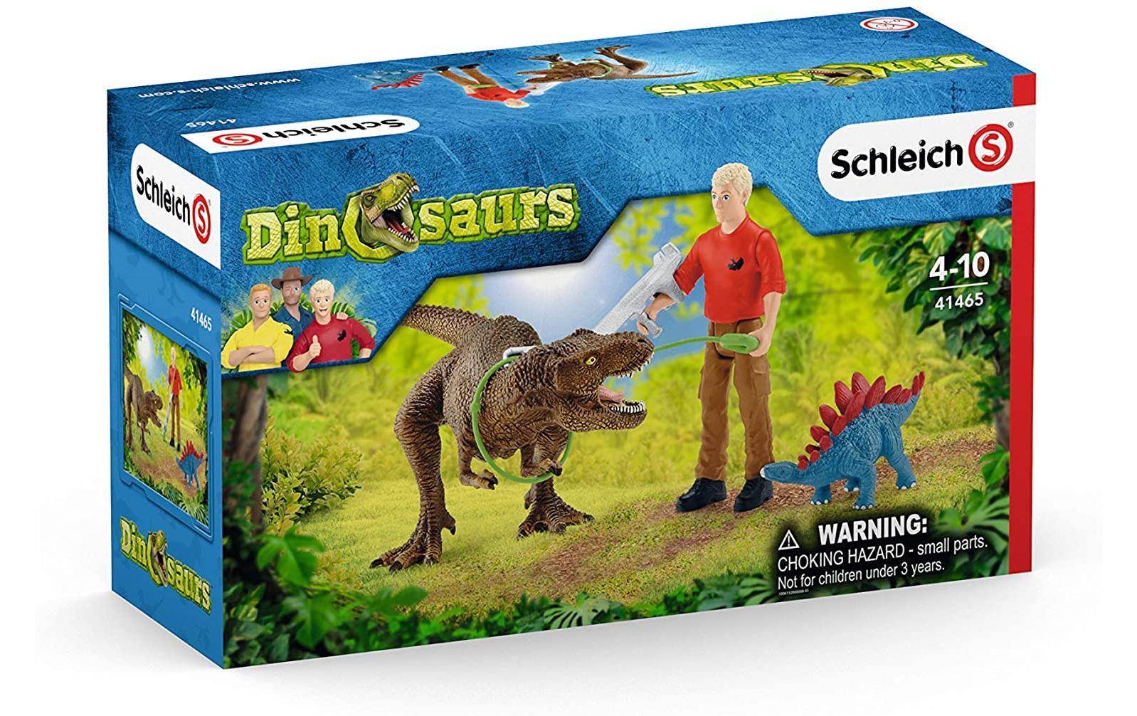 Schleich Spielfigurenset Dinosaurs Tyrannosaurus Rex Angriff