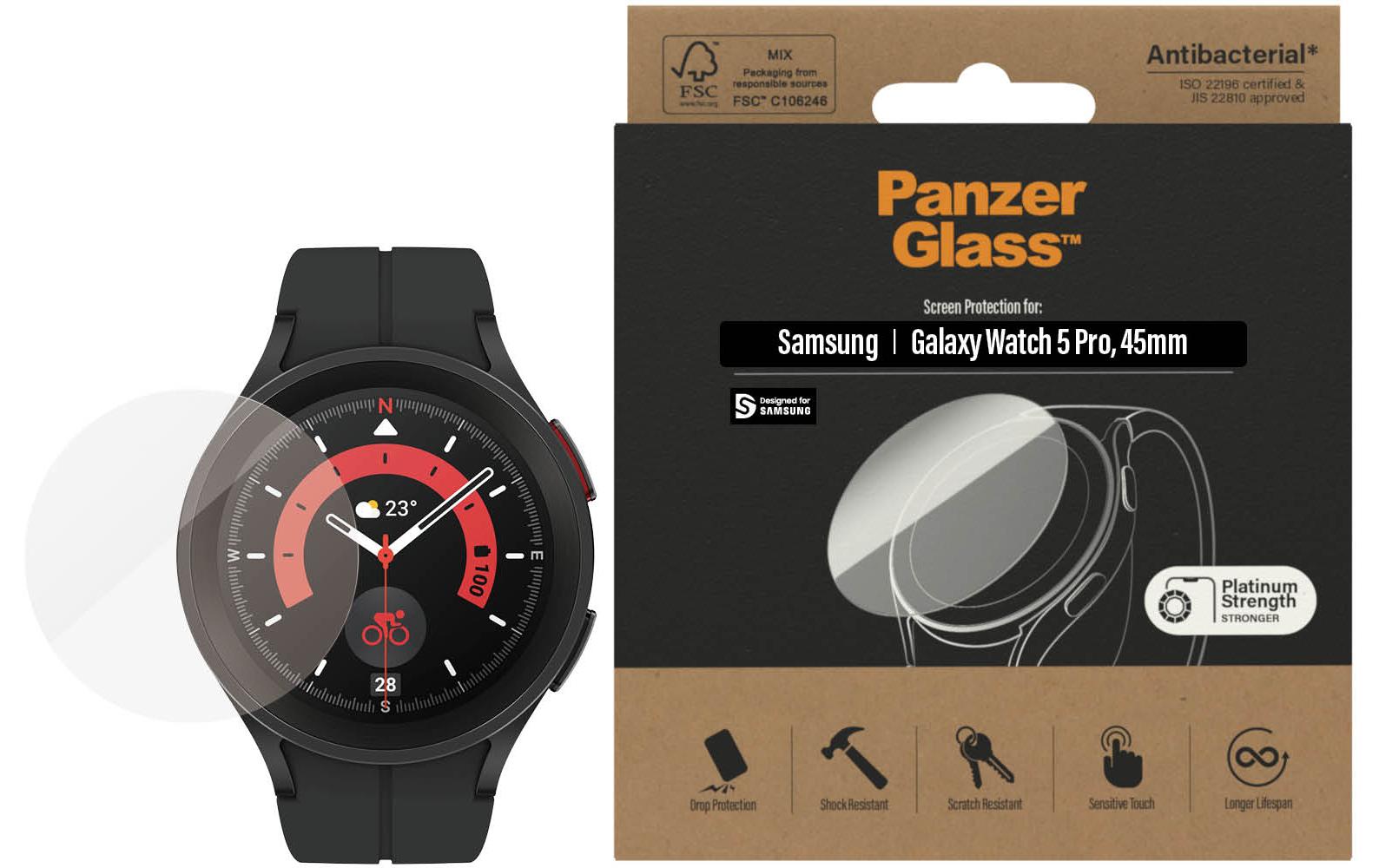 Panzerglass Displayschutz Galaxy Watch 5 Pro (45 mm)