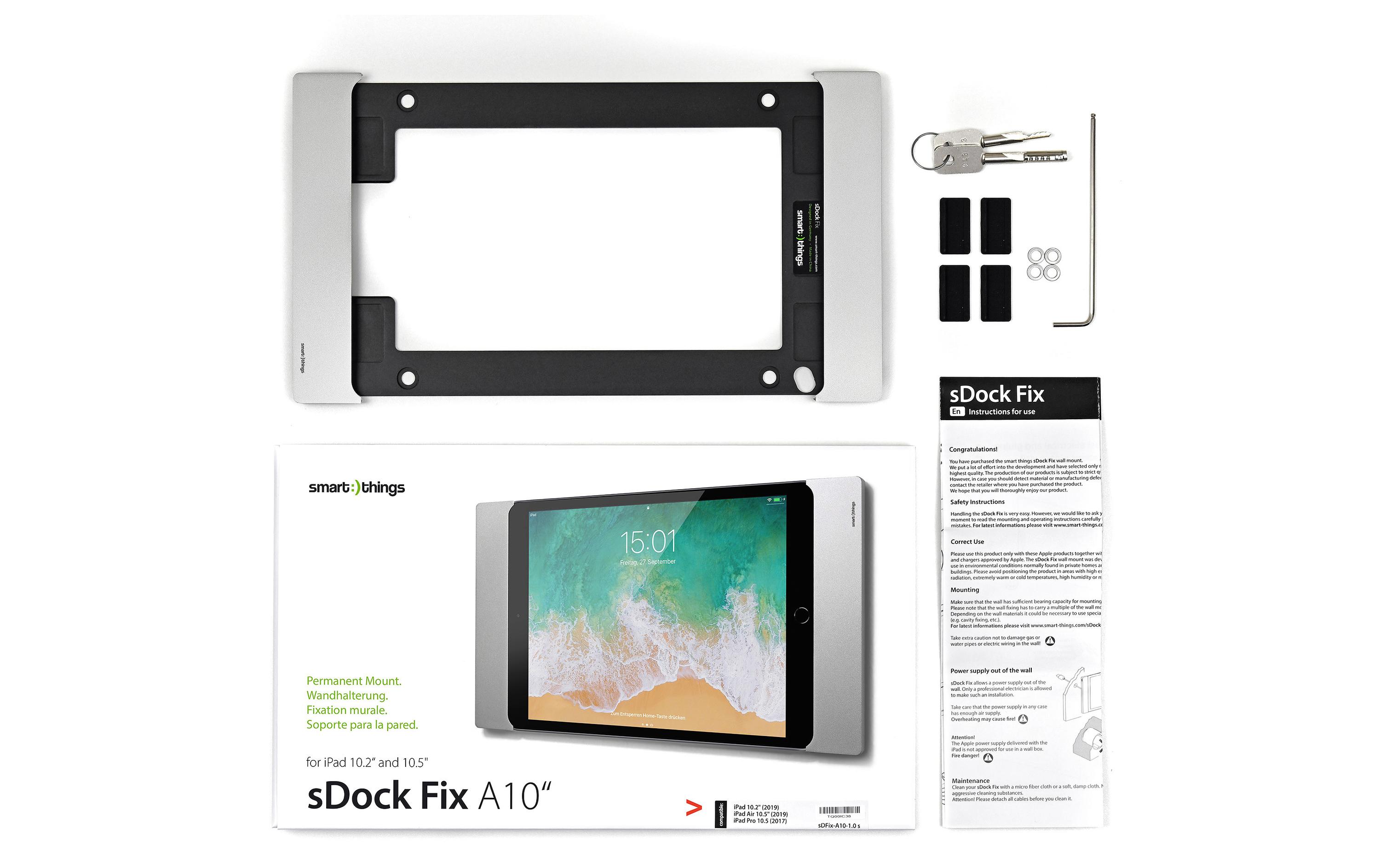 Smart Things Halterung sDock Fix A10 Silber