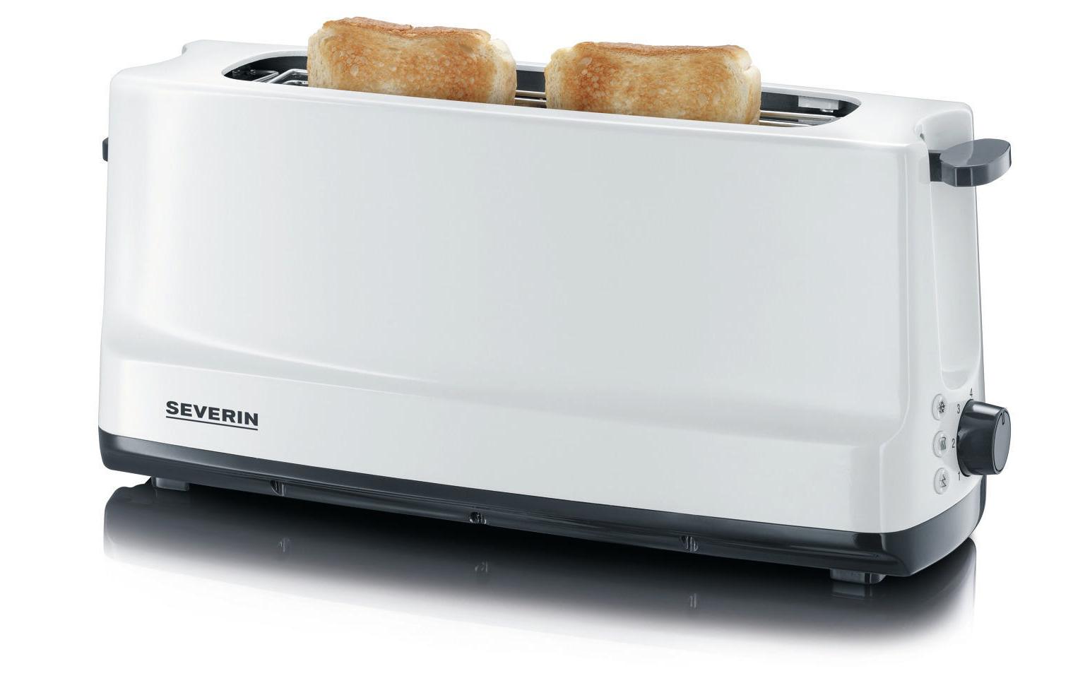 Severin Toaster Automatik-Langschlitz Start 2232 Weiss