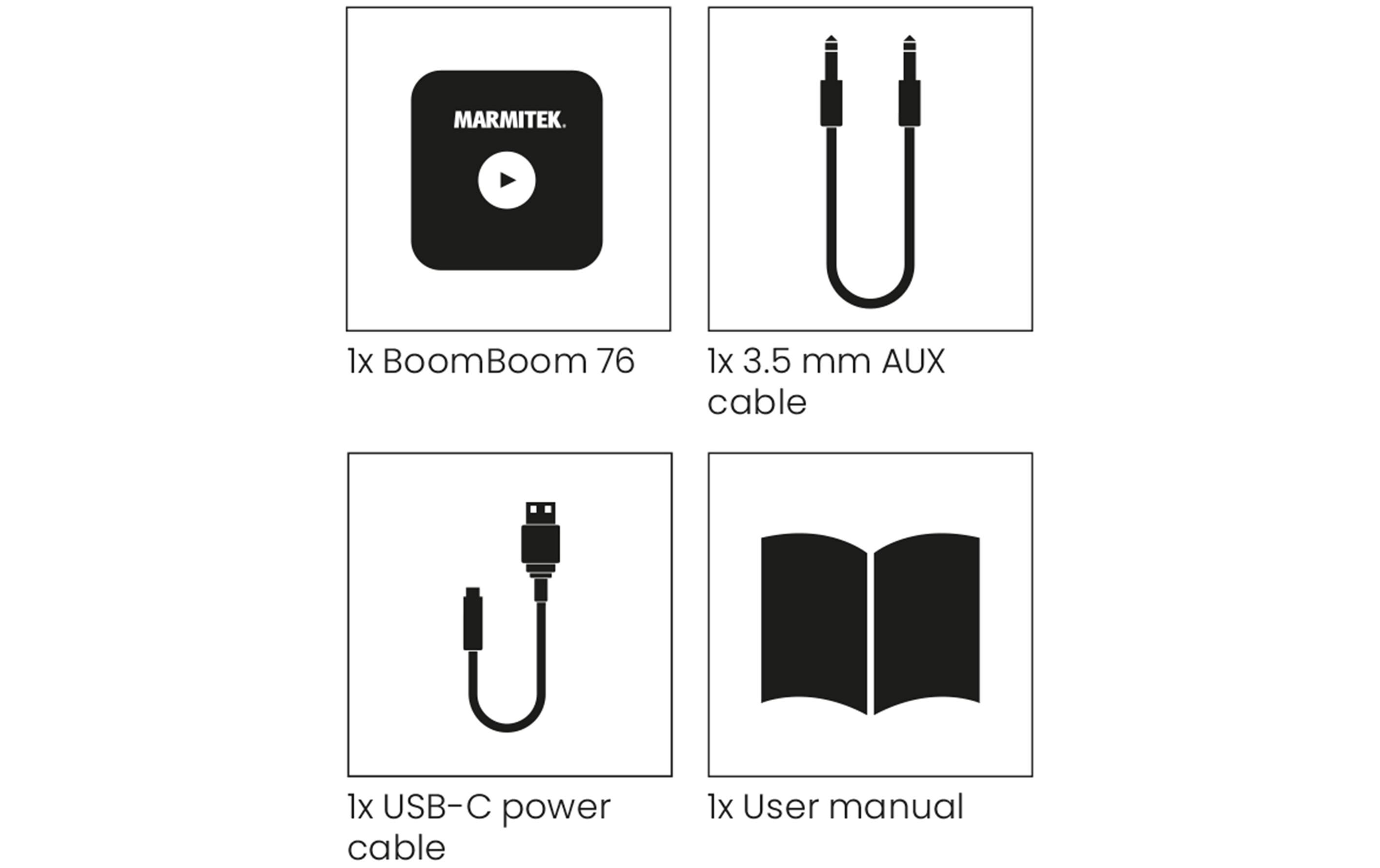 Marmitek Bluetooth Empfänger BoomBoom 76