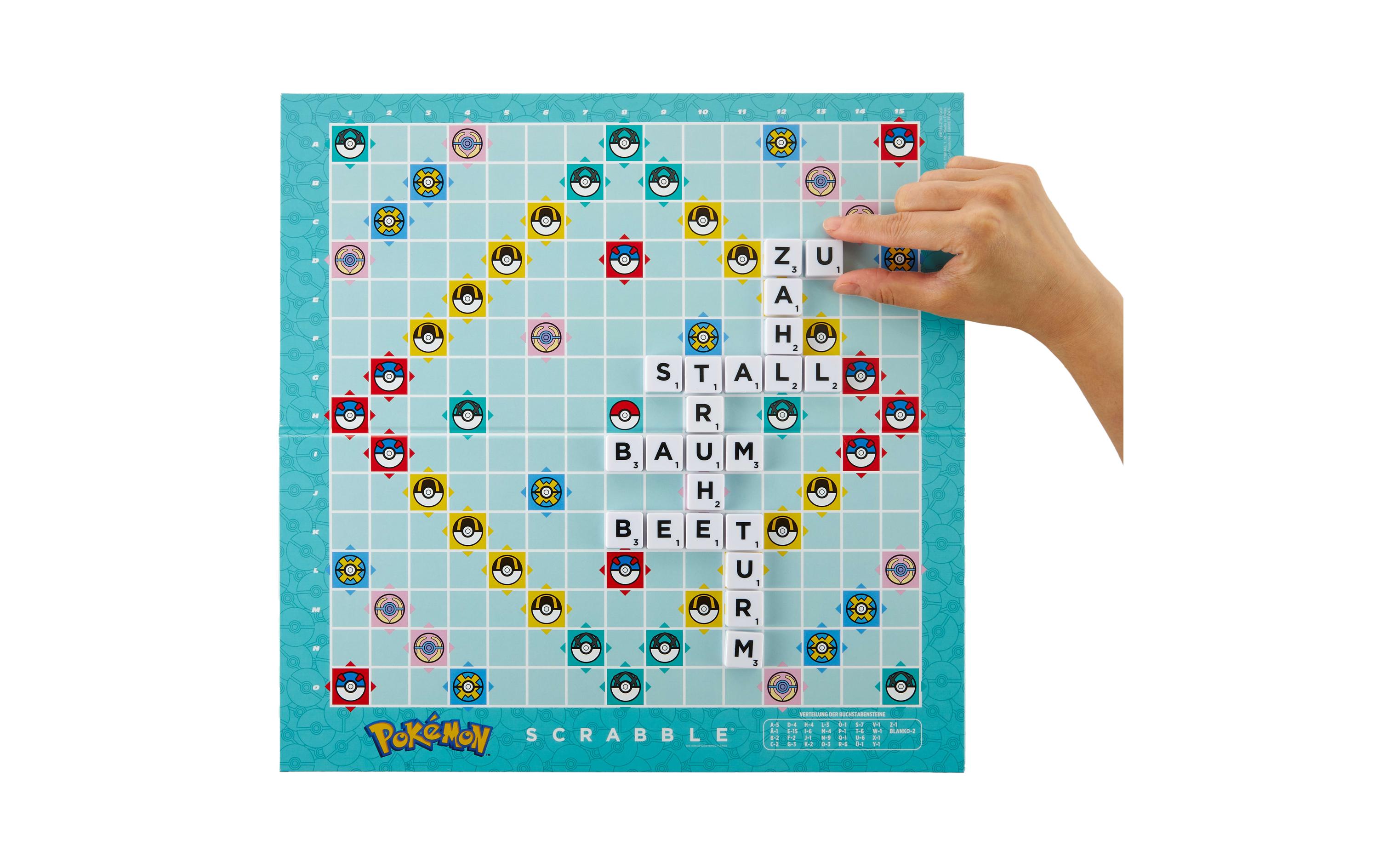 Mattel Spiele Scrabble Pokemon -DE-