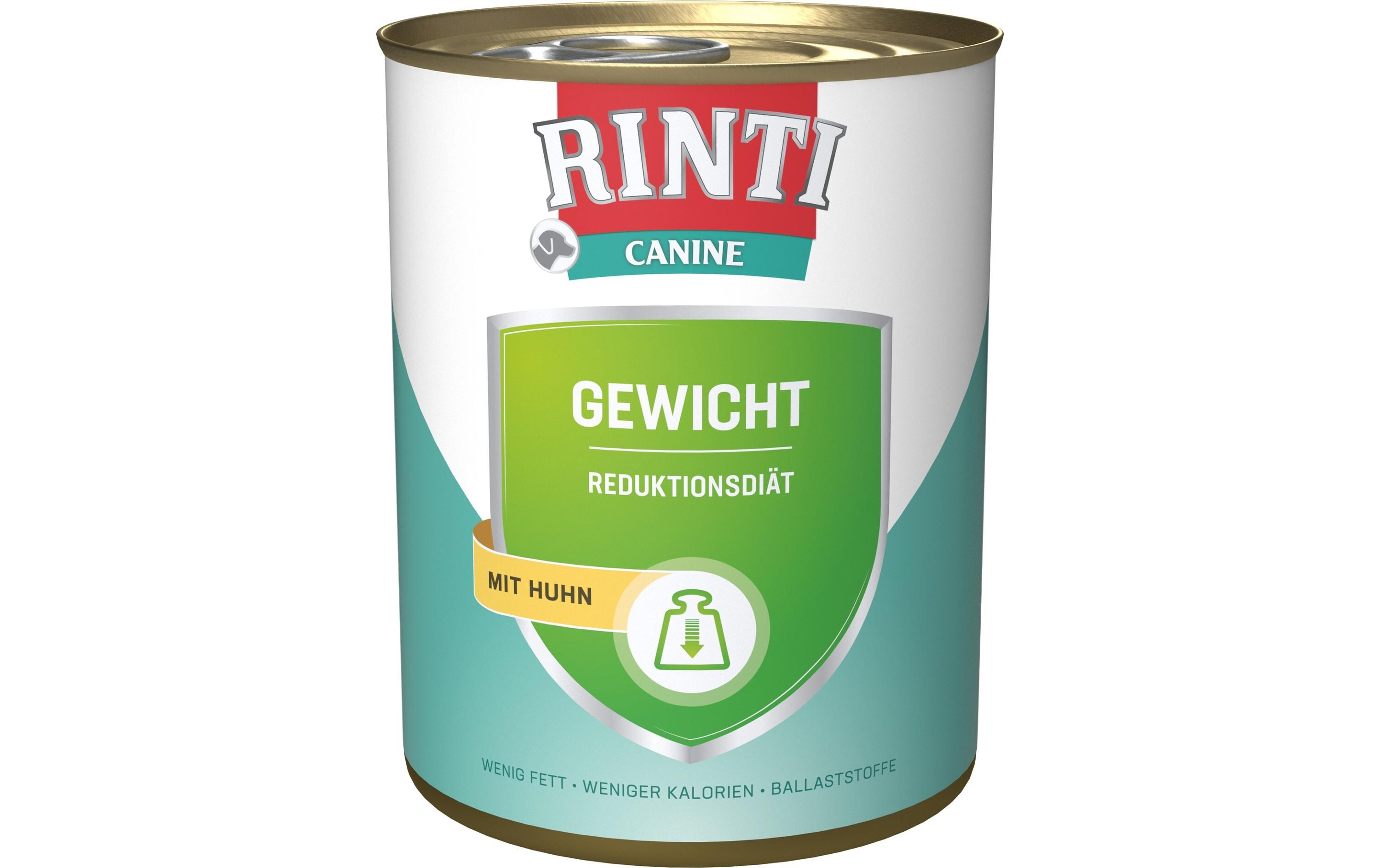 Rinti Canine Nassfutter Gewicht Huhn, 800 g