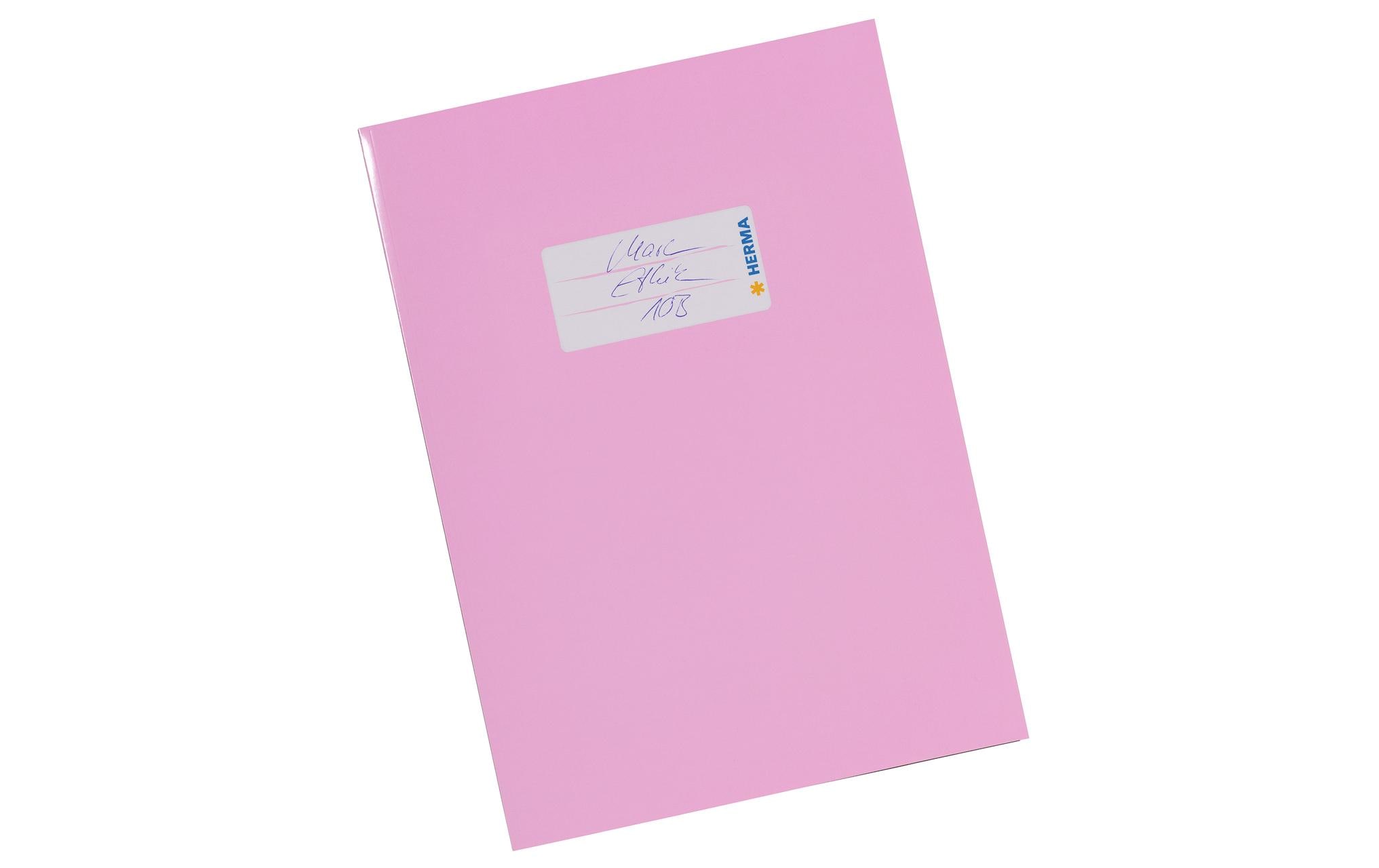 HERMA Einbandpapier A5 Rosa