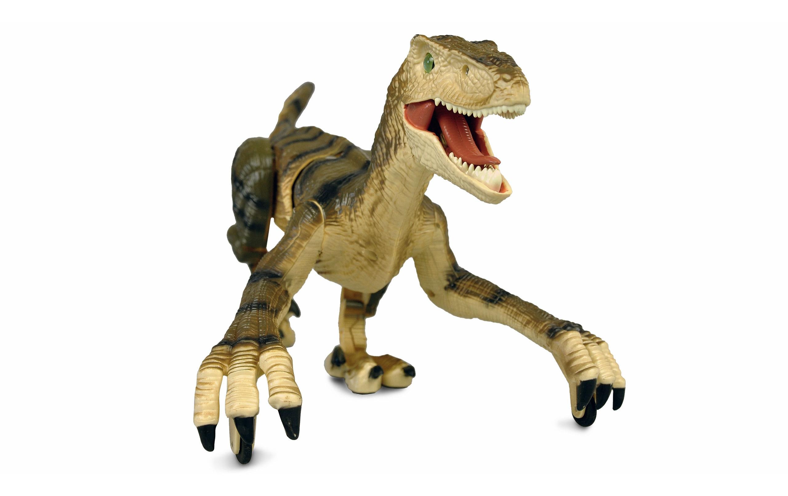 Amewi RC Dinosaurier Velociraptor, Braun RTR