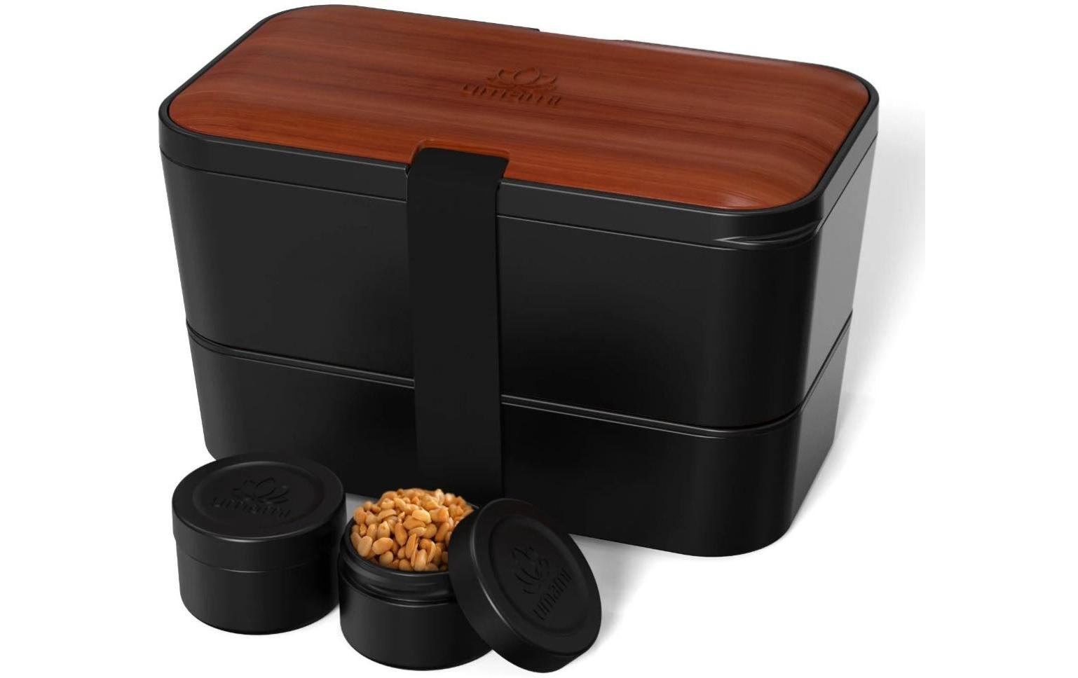 Umami Lunchbox Nestable L Sapele Black