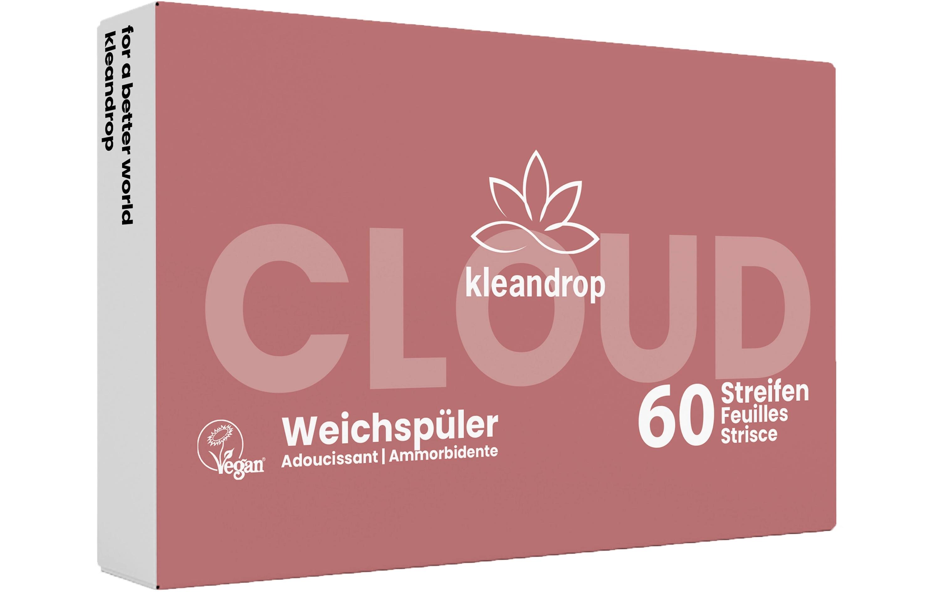 kleandrop Weichspüler Streifen Clouds 3 x 60 Stück