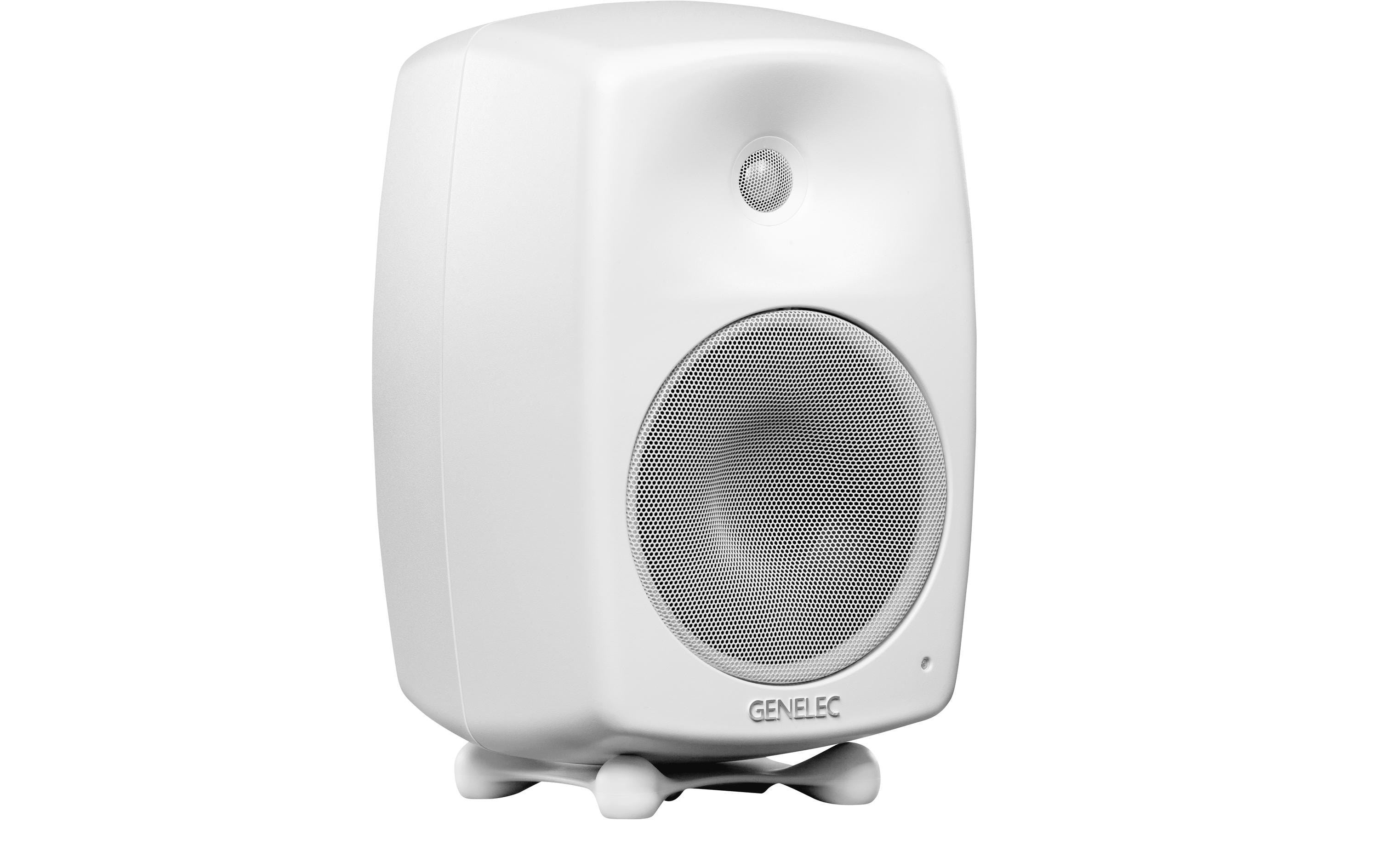 Genelec Regallautsprecher G Four – 90 Watt, Weiss