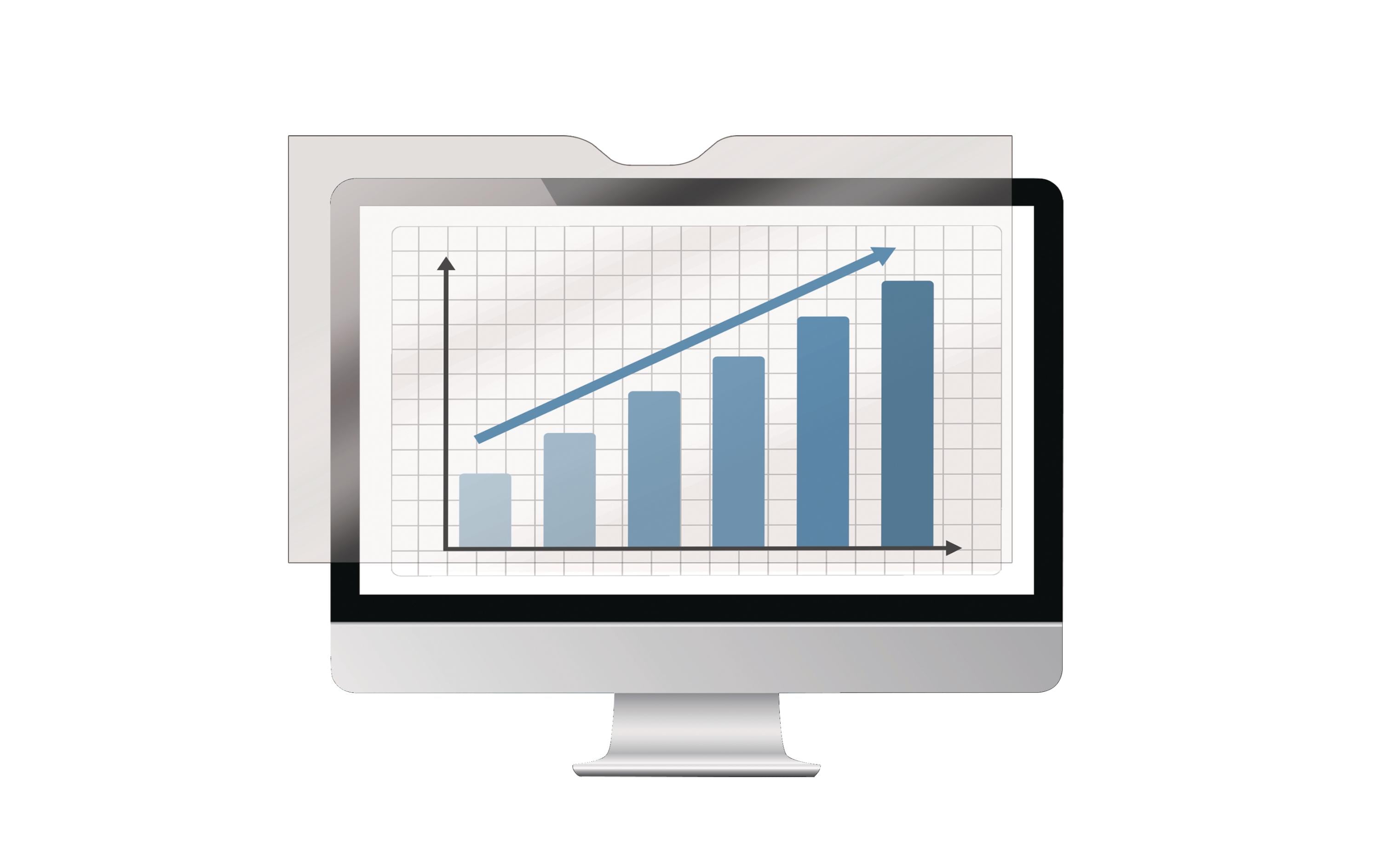 Fellowes Monitor-Bildschirmfolie Privacy 24/16:10