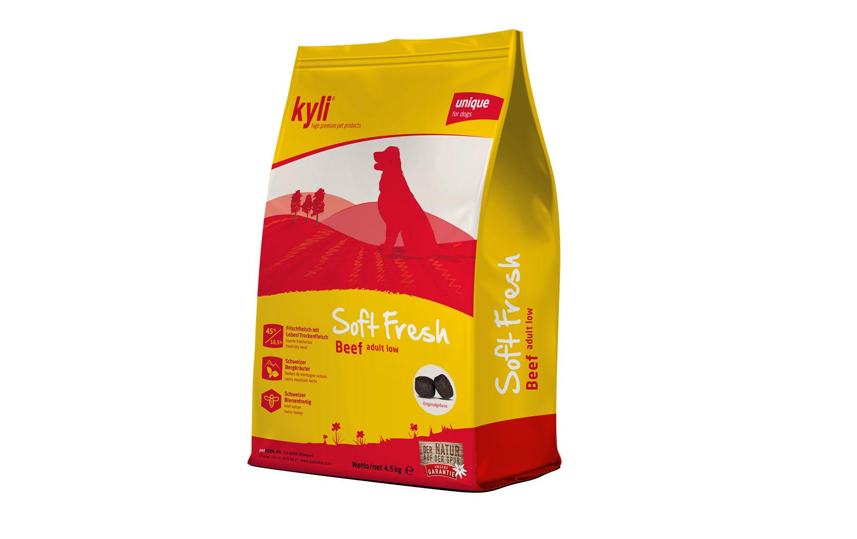 kyli Halbfeuchtfutter SoftFresh Beef, 4.5 kg