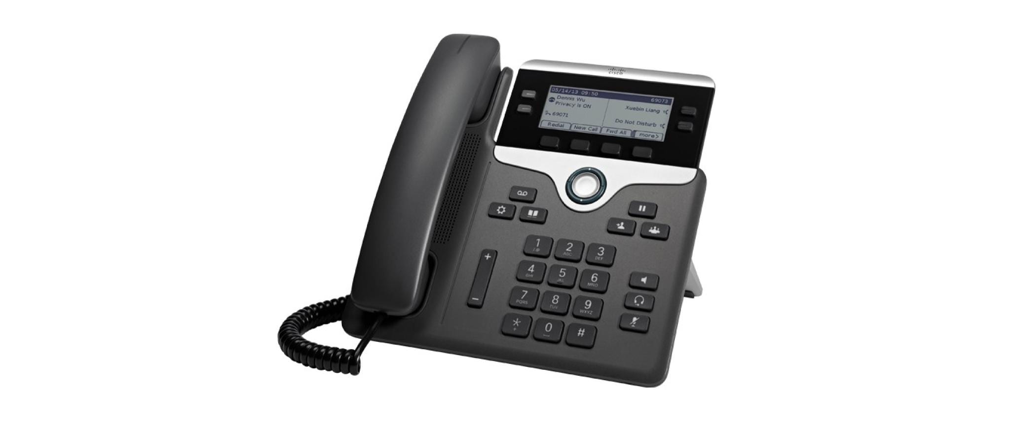 Cisco Tischtelefon 7841 Schwarz