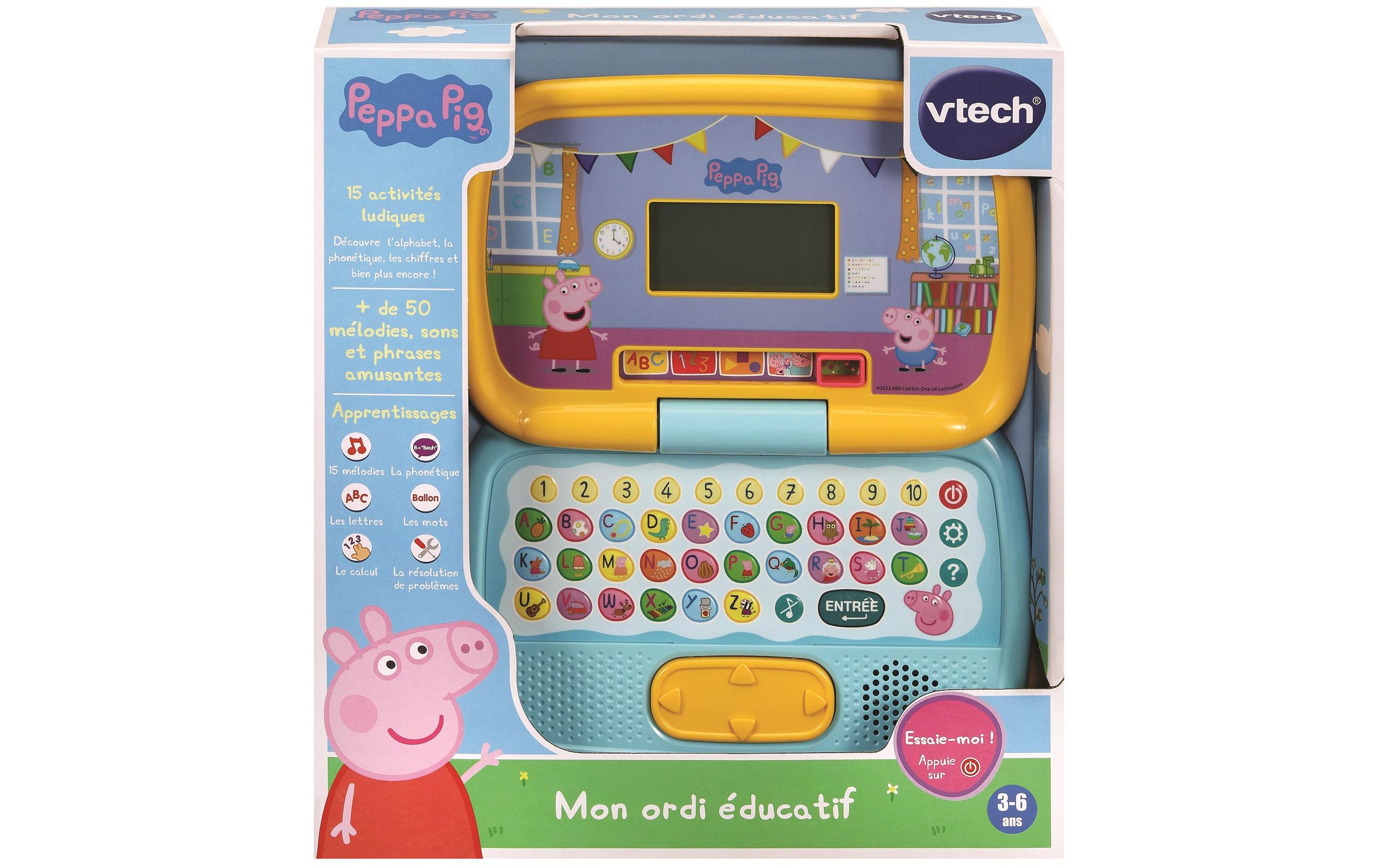 Vtech Peppa Pig – Mon ordi éducatif -FR-