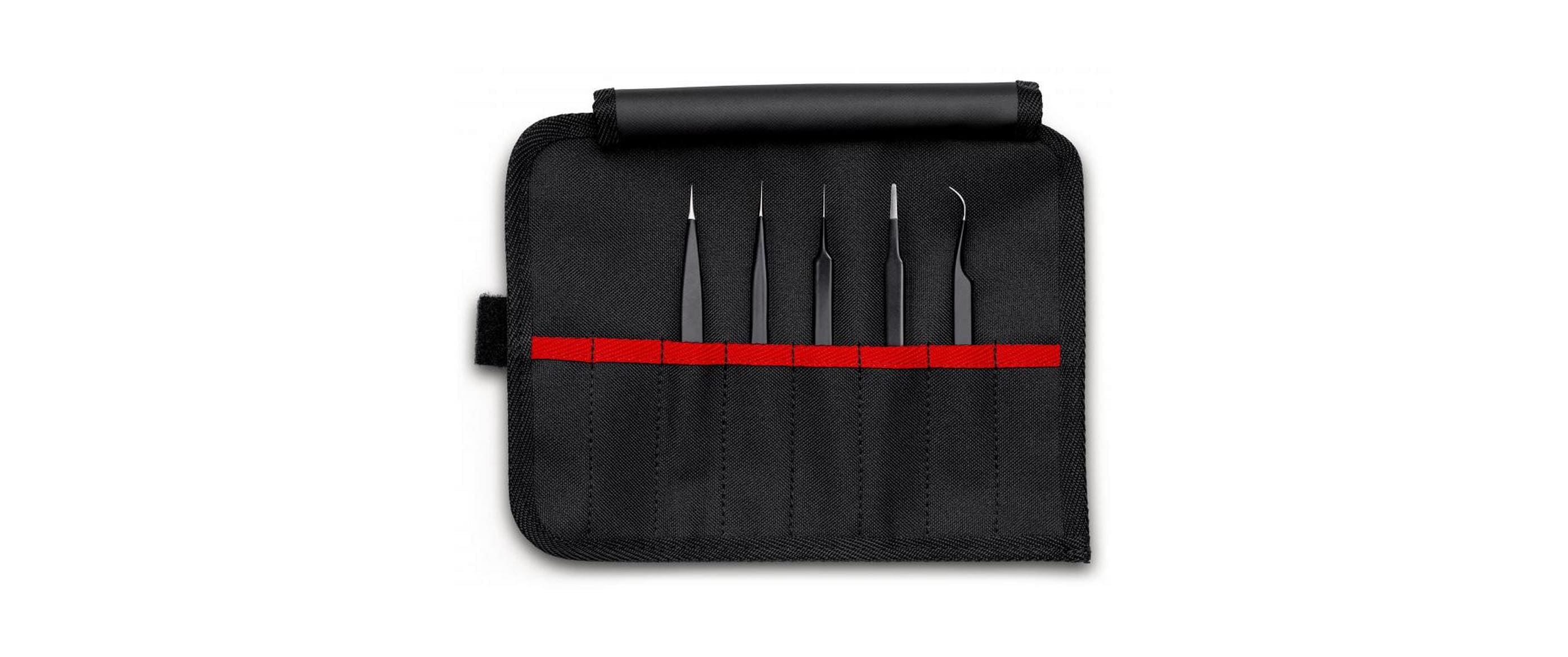 Knipex Pinzetten-Set Universal ESD 5-teilig