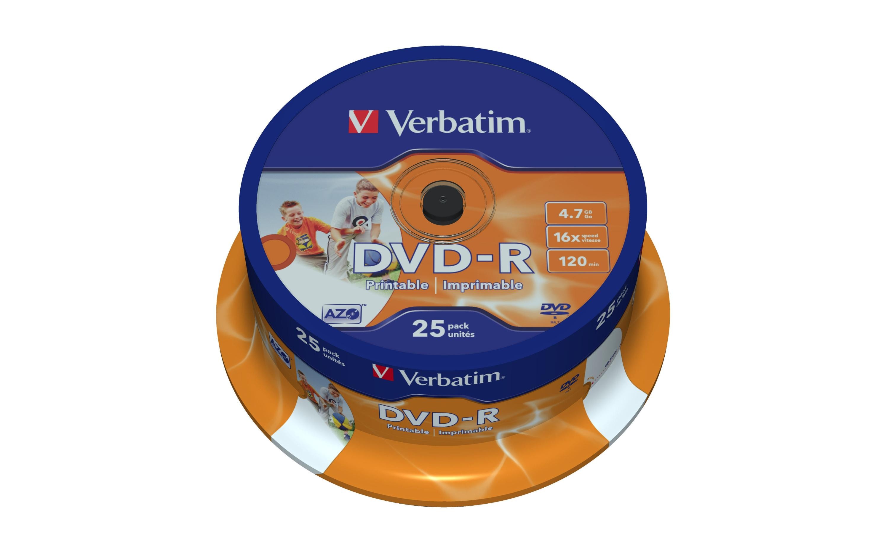 Verbatim DVD-R 4.7 GB, Spindel (25 Stück)