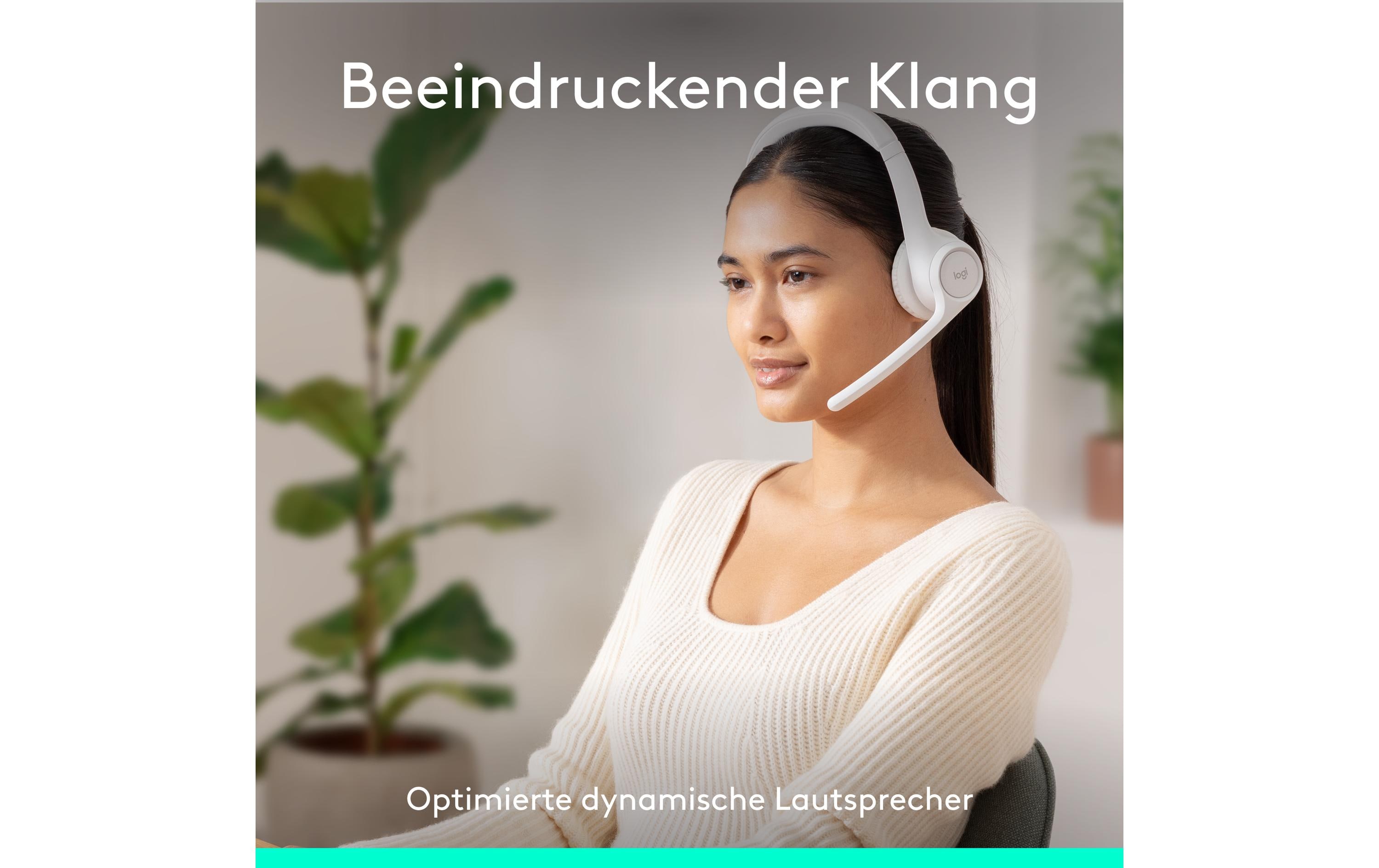 Logitech Headset Zone 300 Off-white