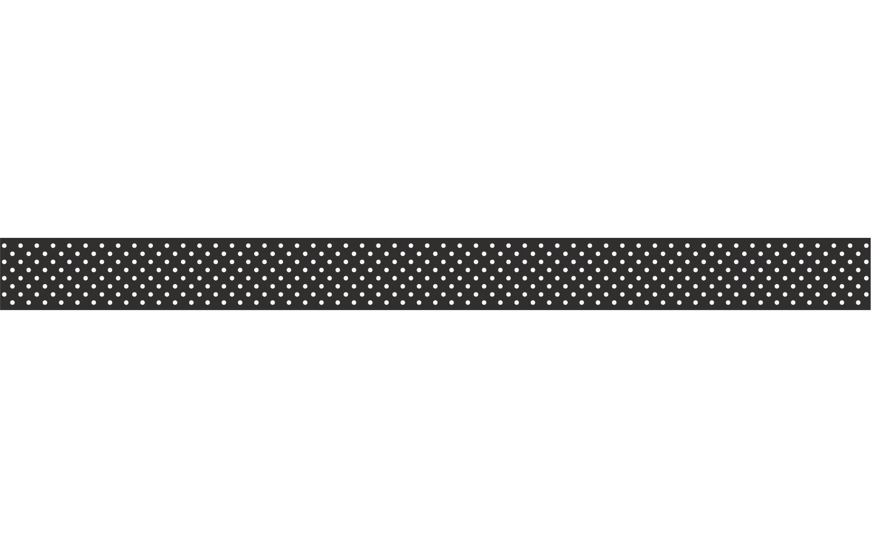 Heyda Washi Tape Colour Code Onyx Schwarz