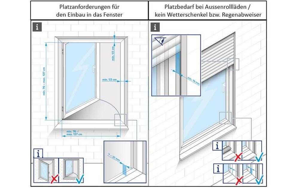 tesa Grössenverstellbares Fliegengitter FALT Fenster, Anthrazit