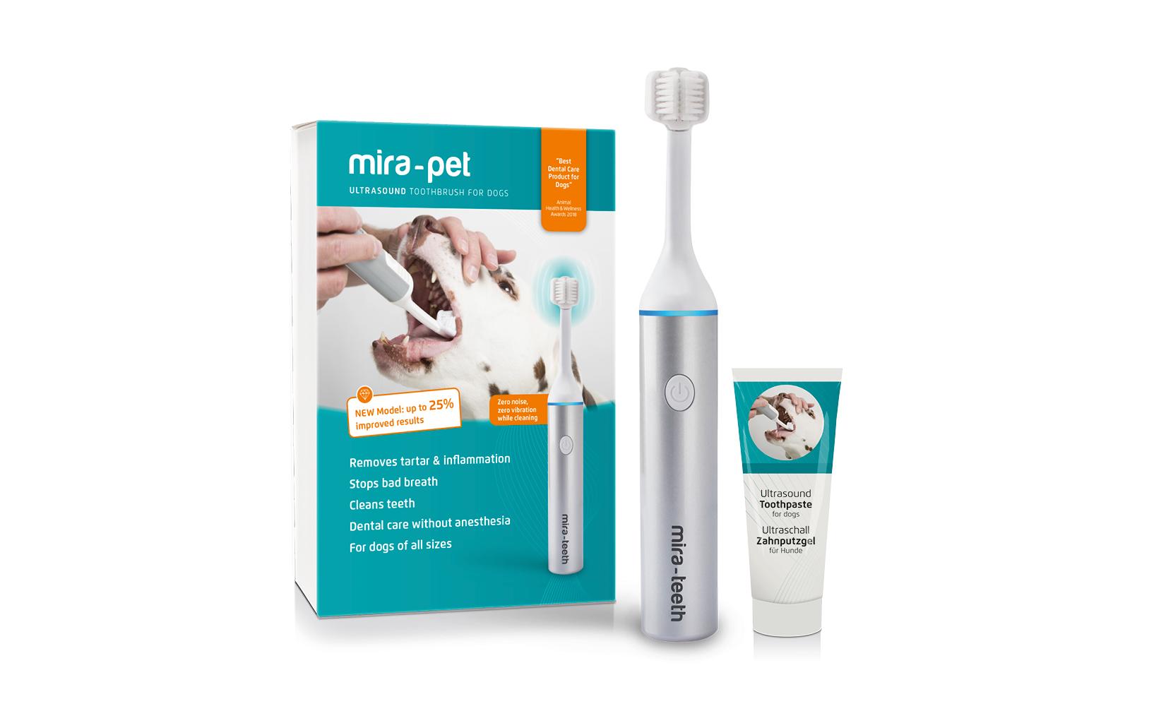 mira-pet Ultraschallzahnbürste V2