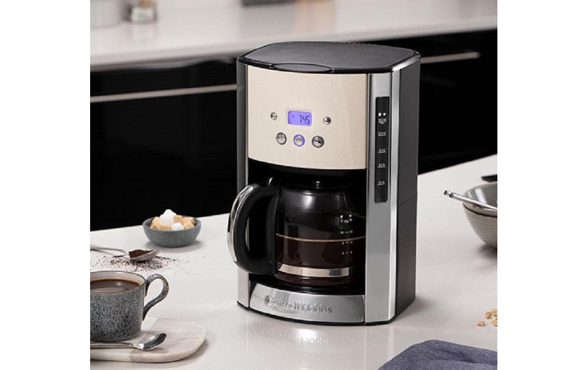 Russell Hobbs Filterkaffeemaschine Luna Stone Silber/Steingrau