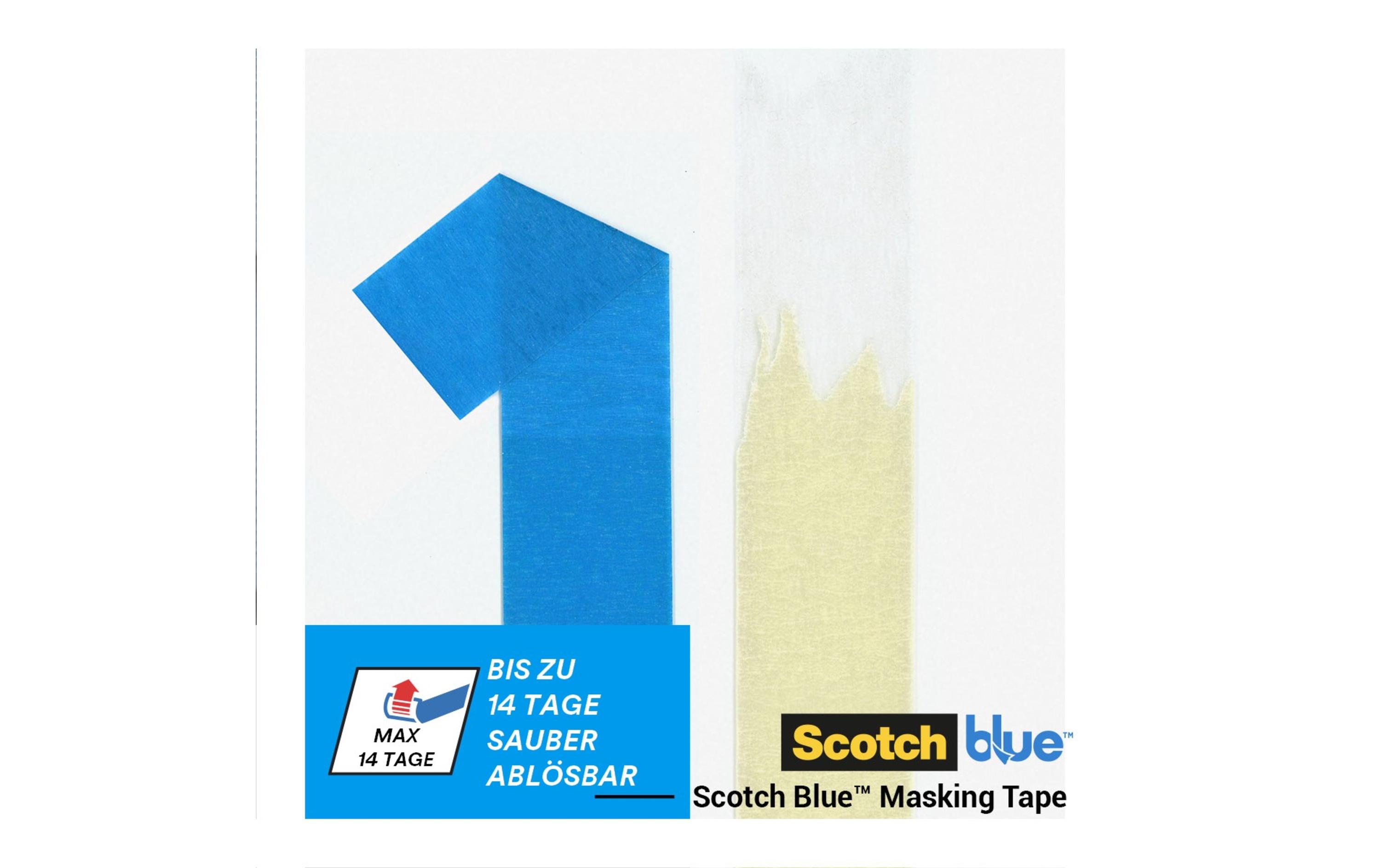 3M Malerabdeckband ScotchBlue Premium 48 mm x 41 m, Blau