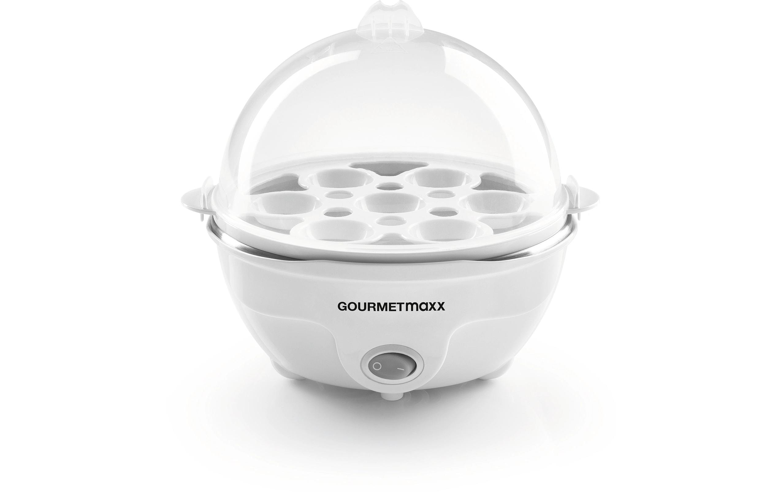 GOURMETmaxx Eierkocher 7 Eier, Weiss