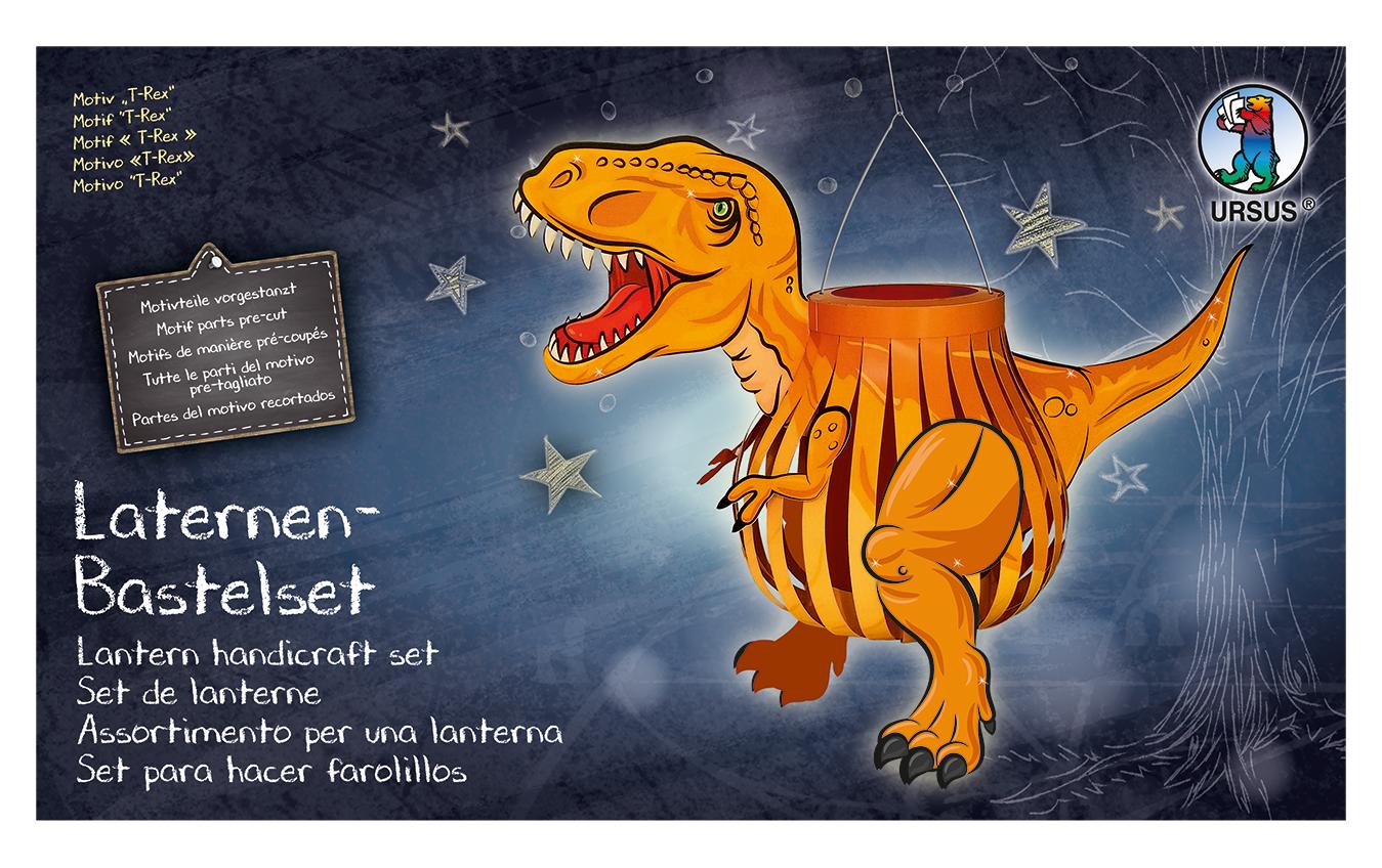 URSUS Laternen-Bastelset T-Rex