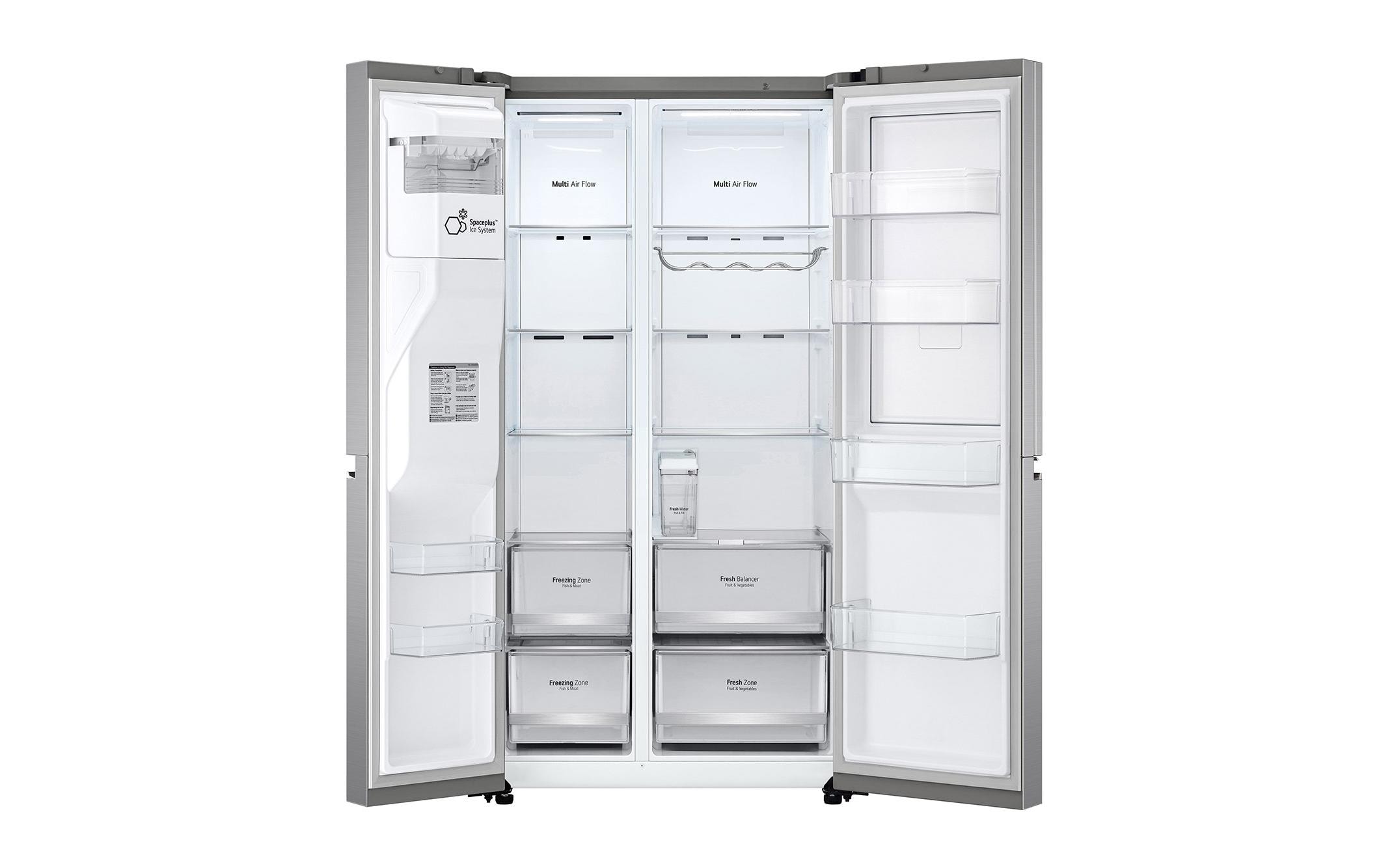 LG Foodcenter GSJV71PZLE Platinum Silver