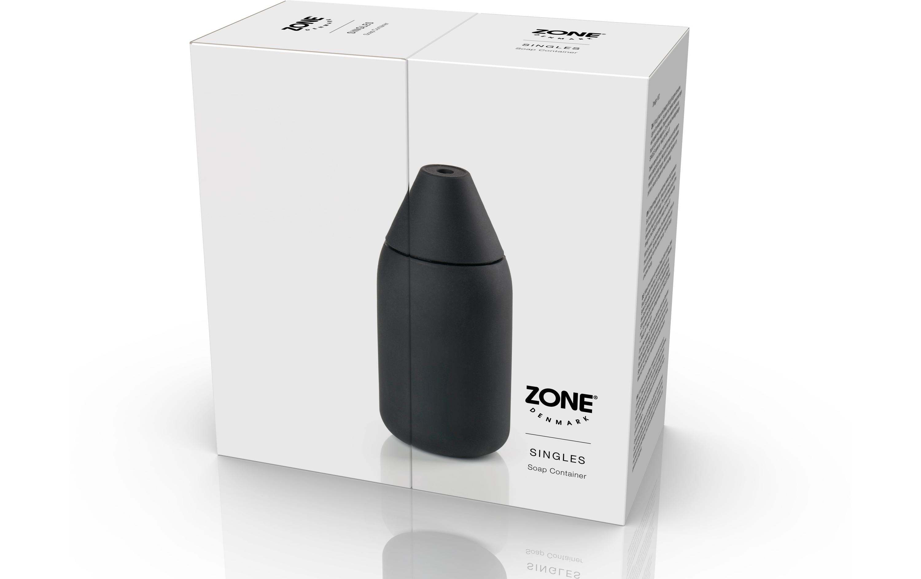 Zone Denmark Seifenspender Singles 300 ml, Schwarz