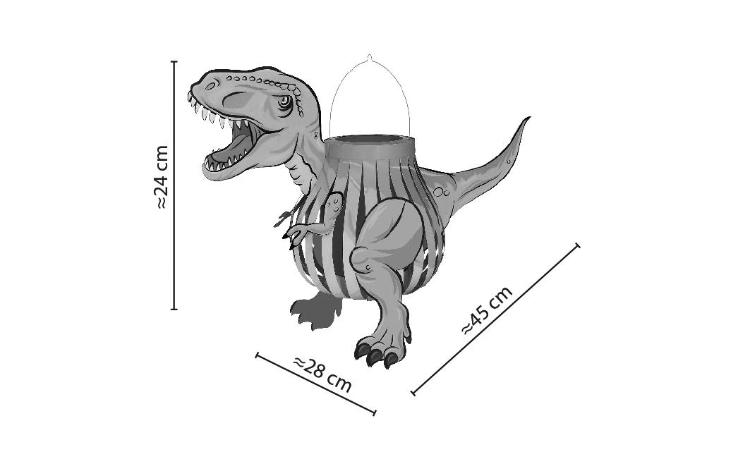 URSUS Laternen-Bastelset T-Rex