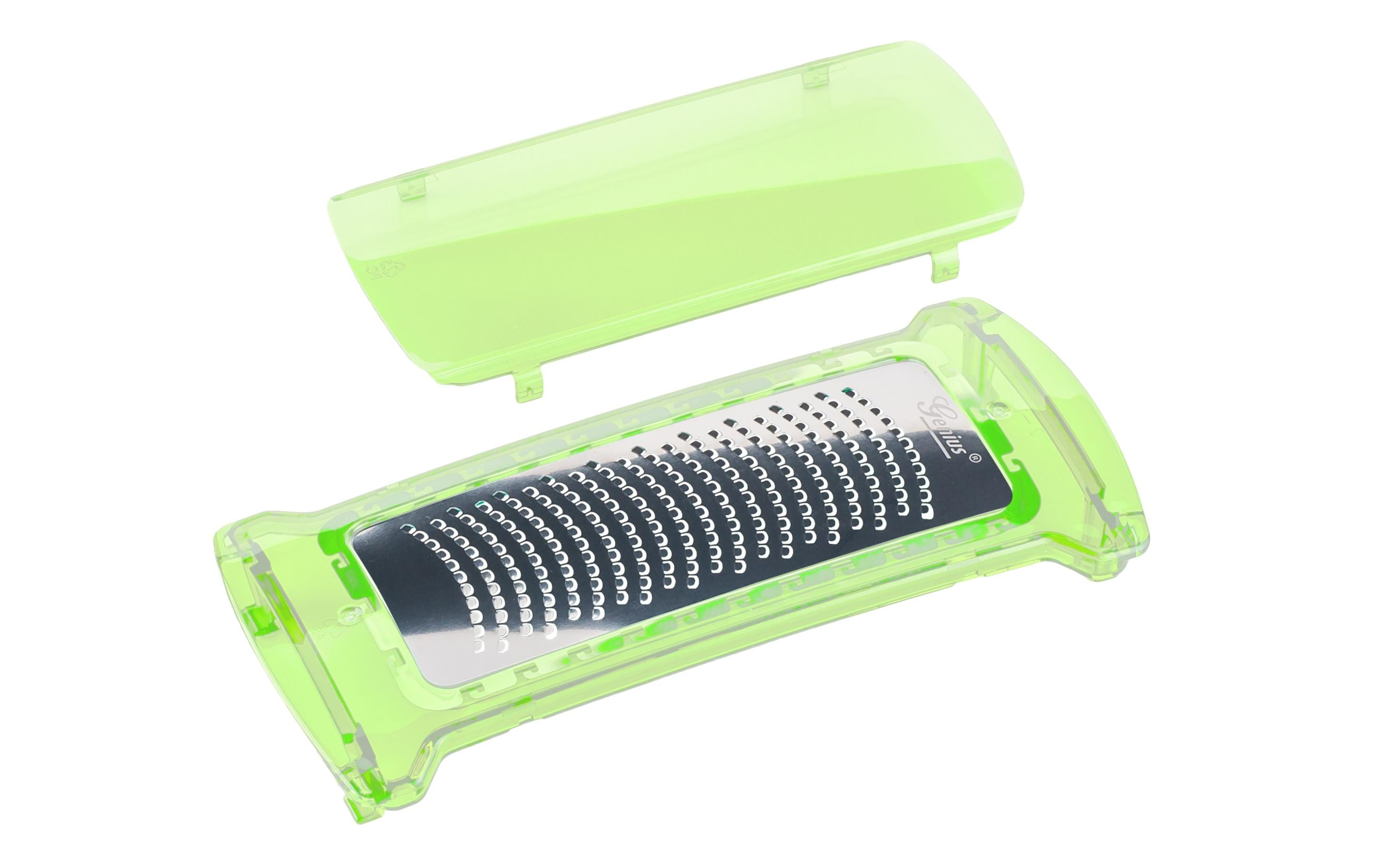 Genius Reibeeinsatz Nicer Dicer Plus fein 2-teilig, Hellgrün