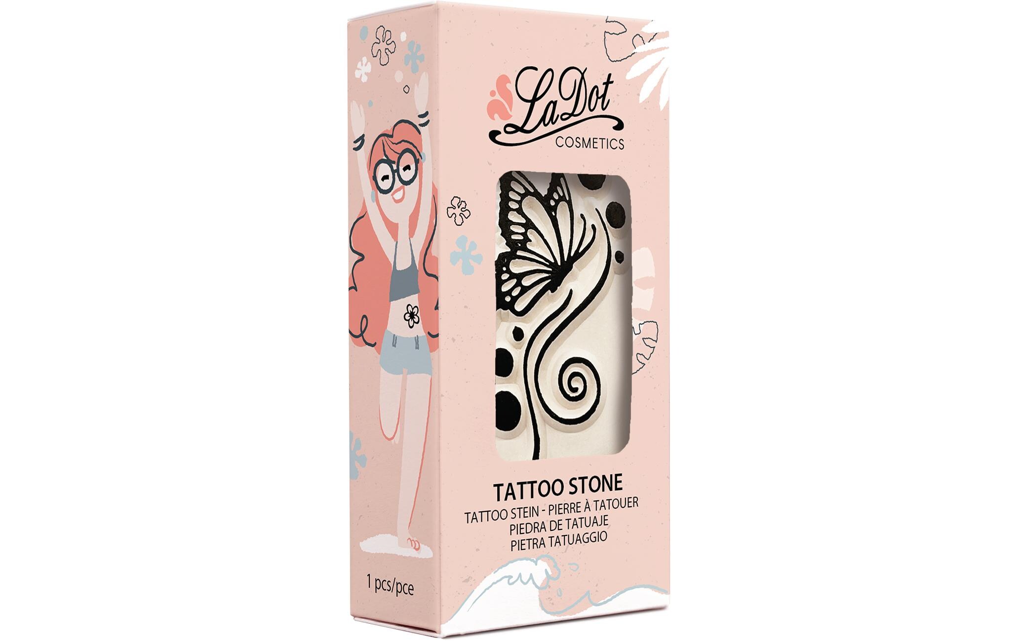 LaDot Tattoostempel Schmetterling Medium