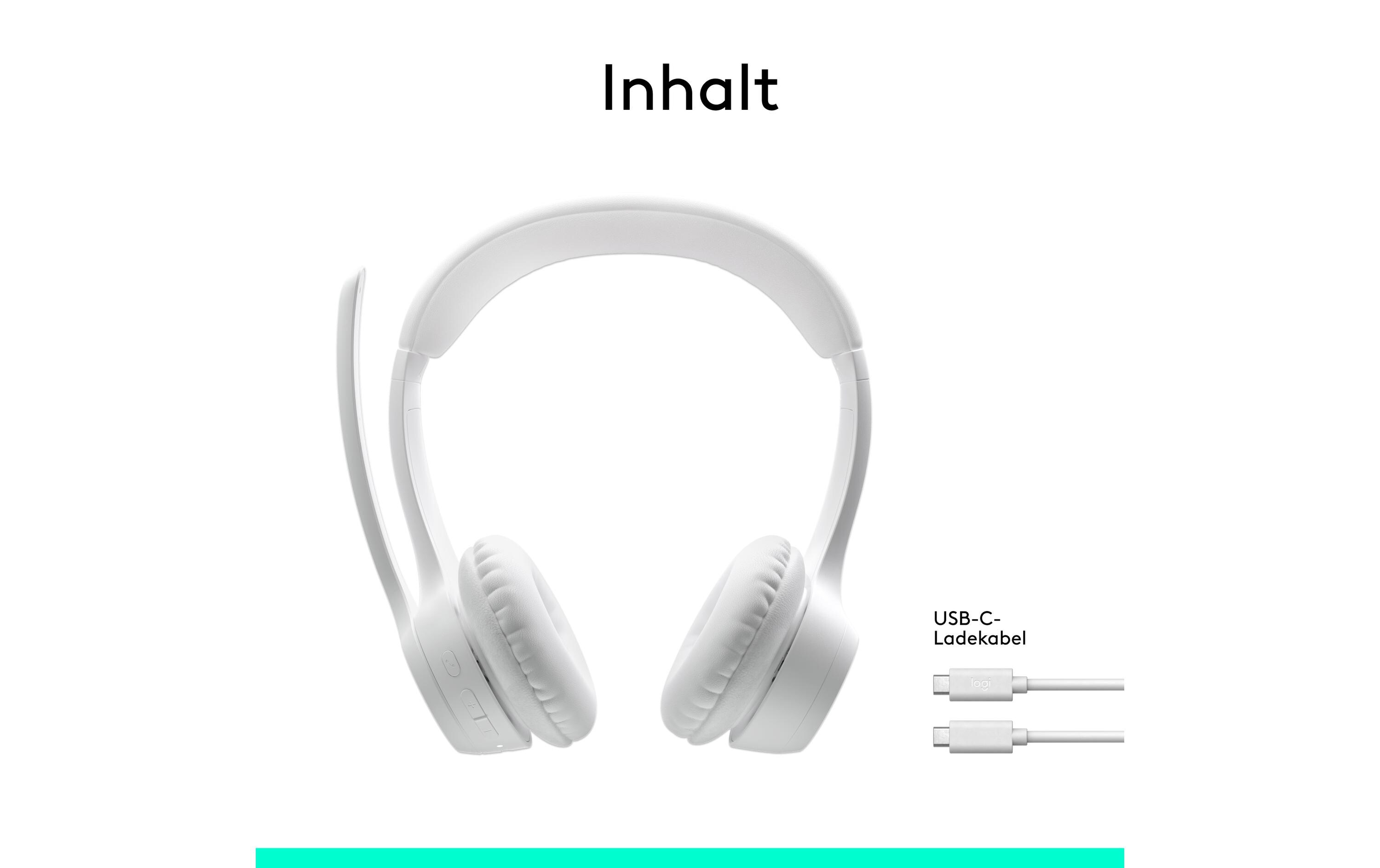 Logitech Headset Zone 300 Off-white