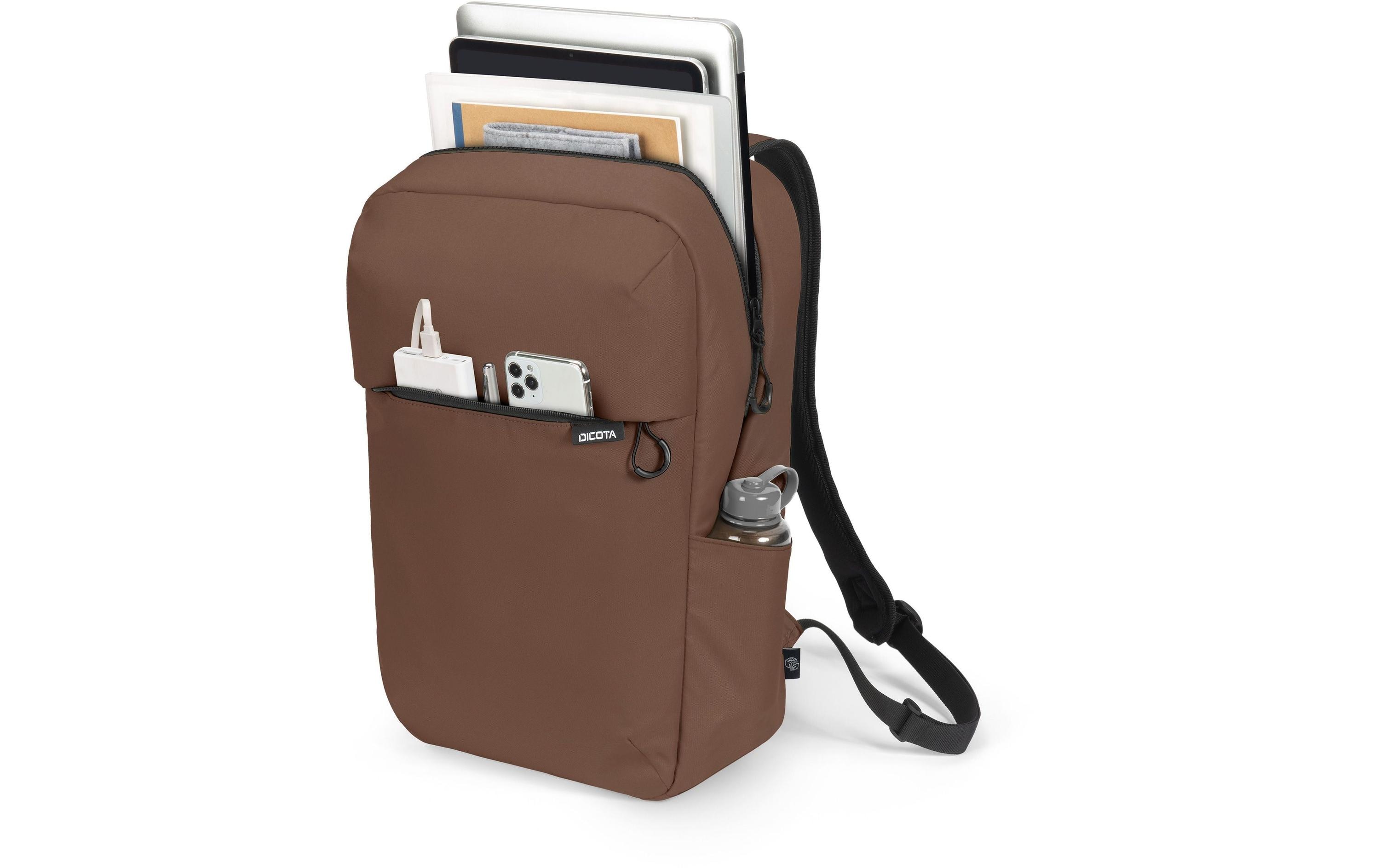 DICOTA Notebook-Rucksack Commuter 13-16 Braun