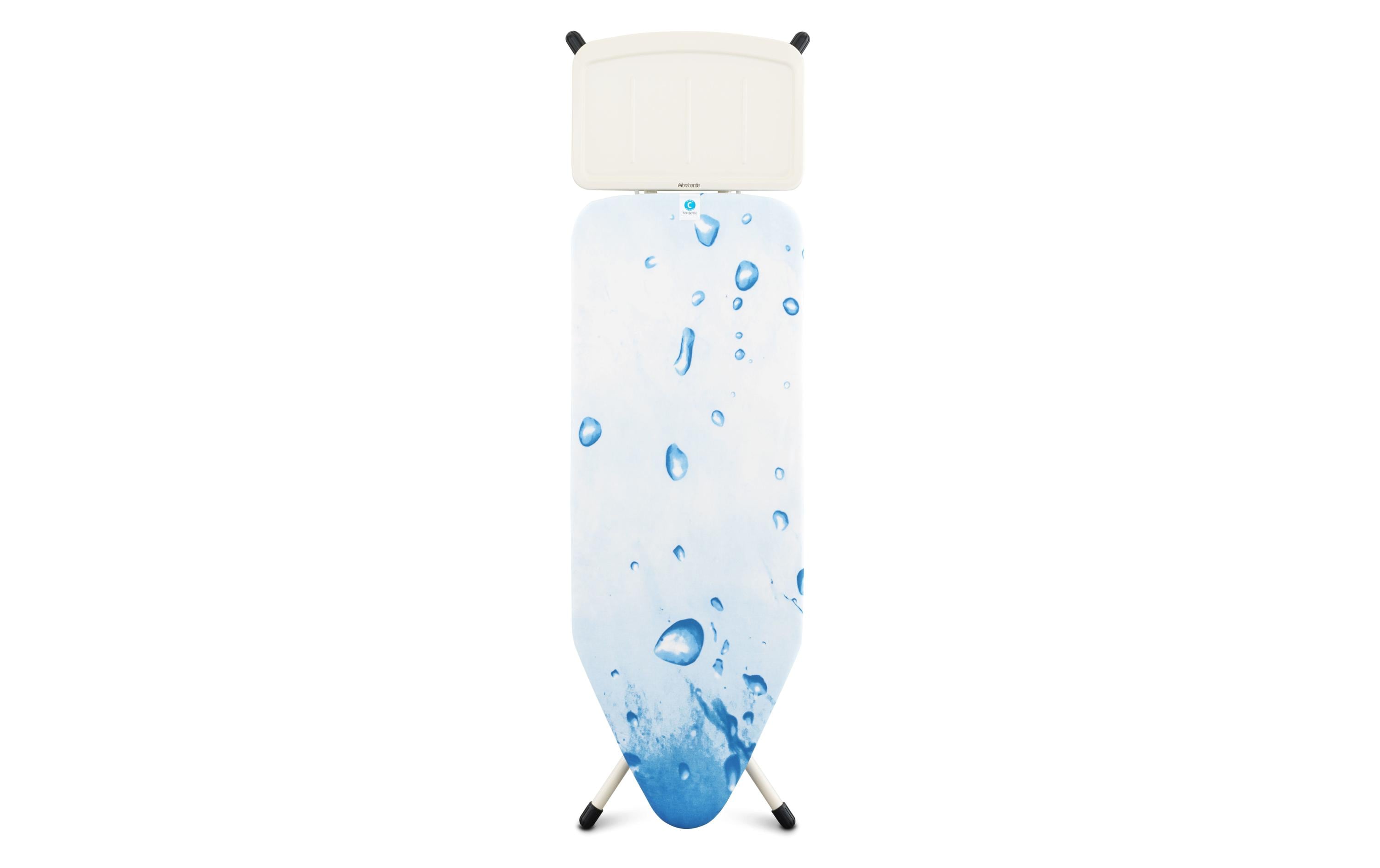 Brabantia Bügeltisch mit Dampfstationsablage Ice Water