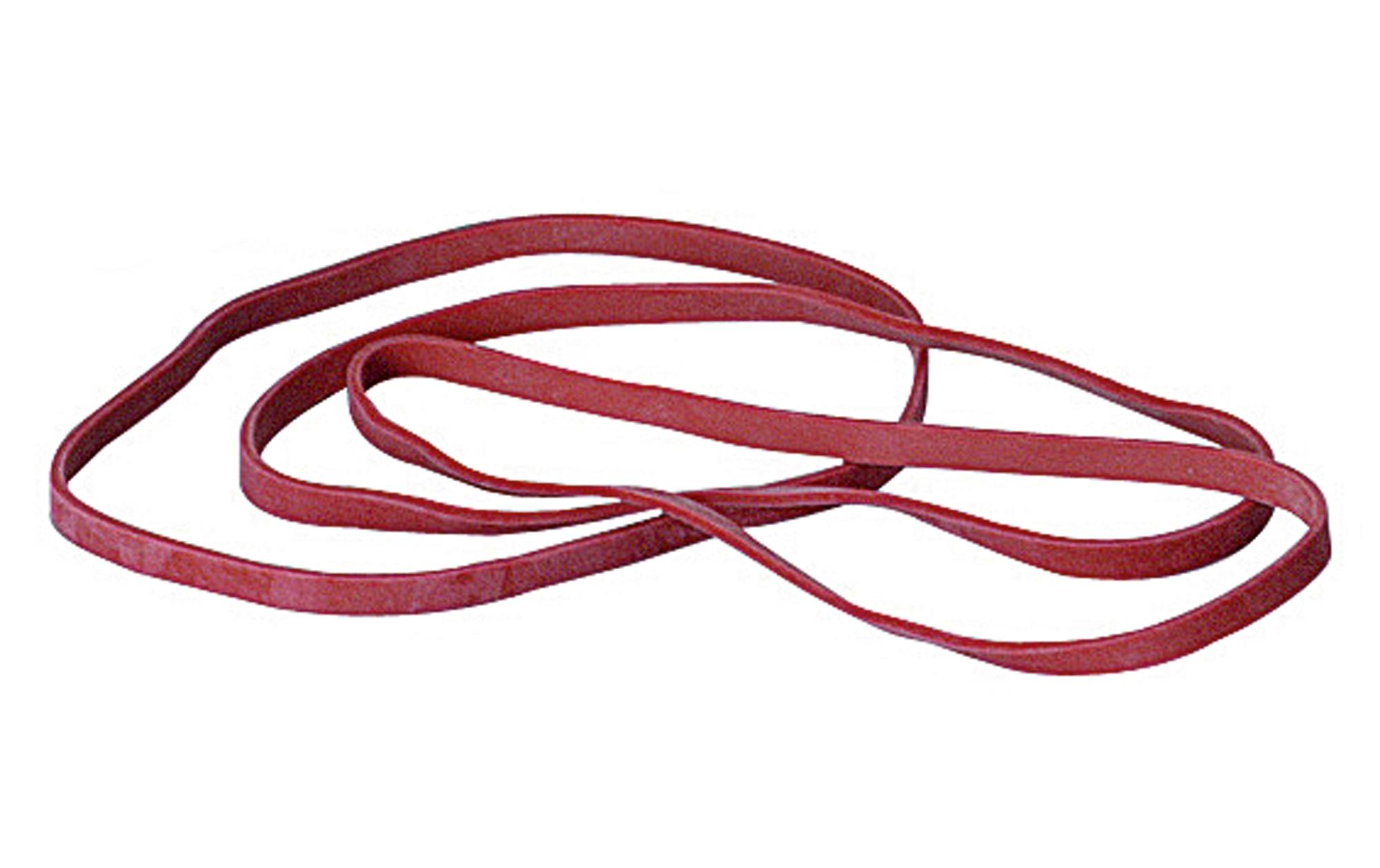 Soennecken Gummiband Ø 40 mm, Rot, 1 kg