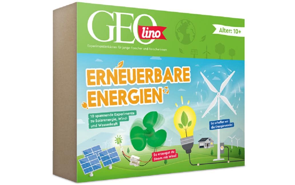 Franzis Experimentierkasten GEOLINO Erneuerbare Energien Deutsch